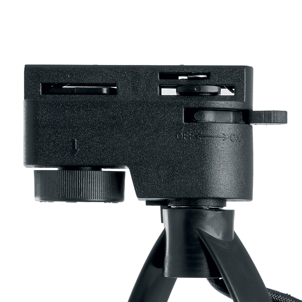 Светильник Feron AL162 трековый однофазный на шинопровод под лампу GU10, черный