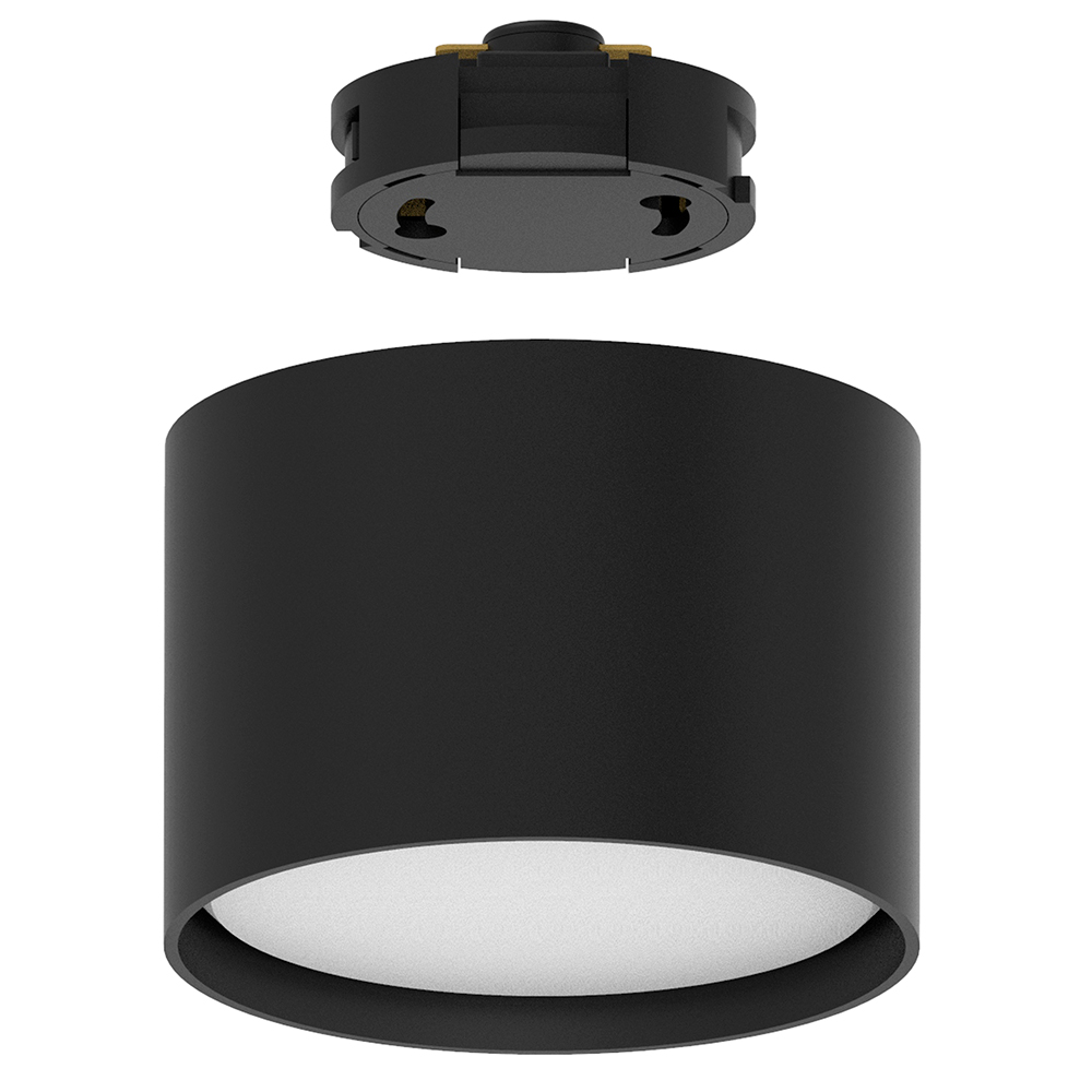 Светильник Feron AL134 трековый однофазный на шинопровод под лампу GX53, черный