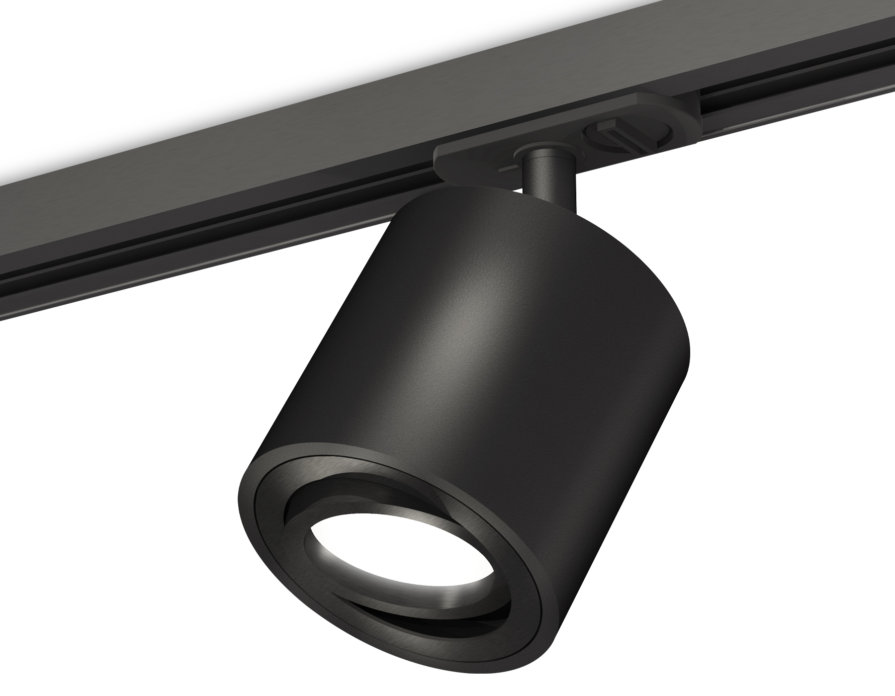 Трековый светильник XT7532020 SBK/PBK черный песок/черный полированный MR16 GU5.3 (A2537, C7532, N7002)