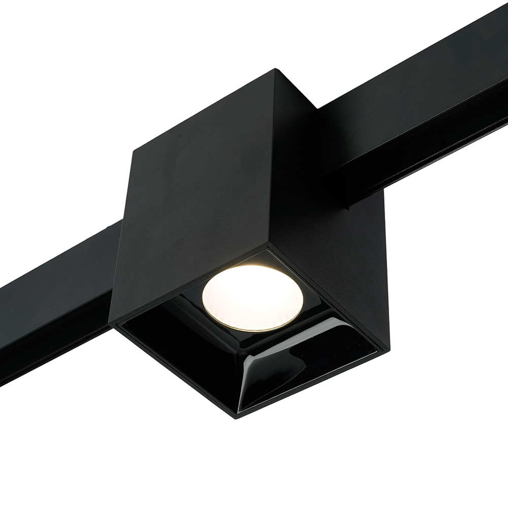 Светильник светодиодный Feron MGN309 трековый низковольтный 12W, 1080 Lm, 4000К, 35 градусов, черный