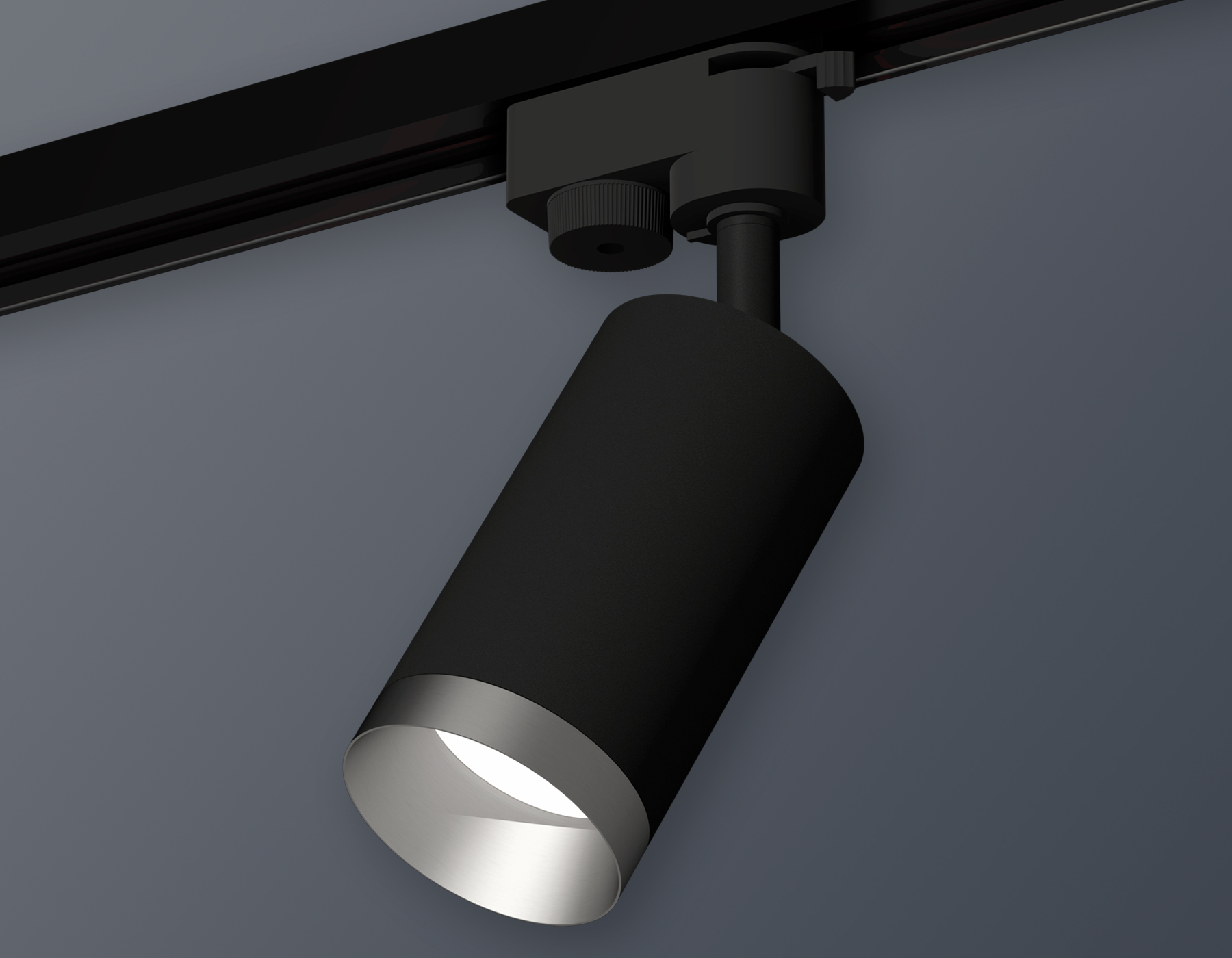 Комплект трекового светильника Ambrella XT6323063 SBK/MCH черный песок/хром матовый MR16 GU5.3 (A2521, C6323, N6133)