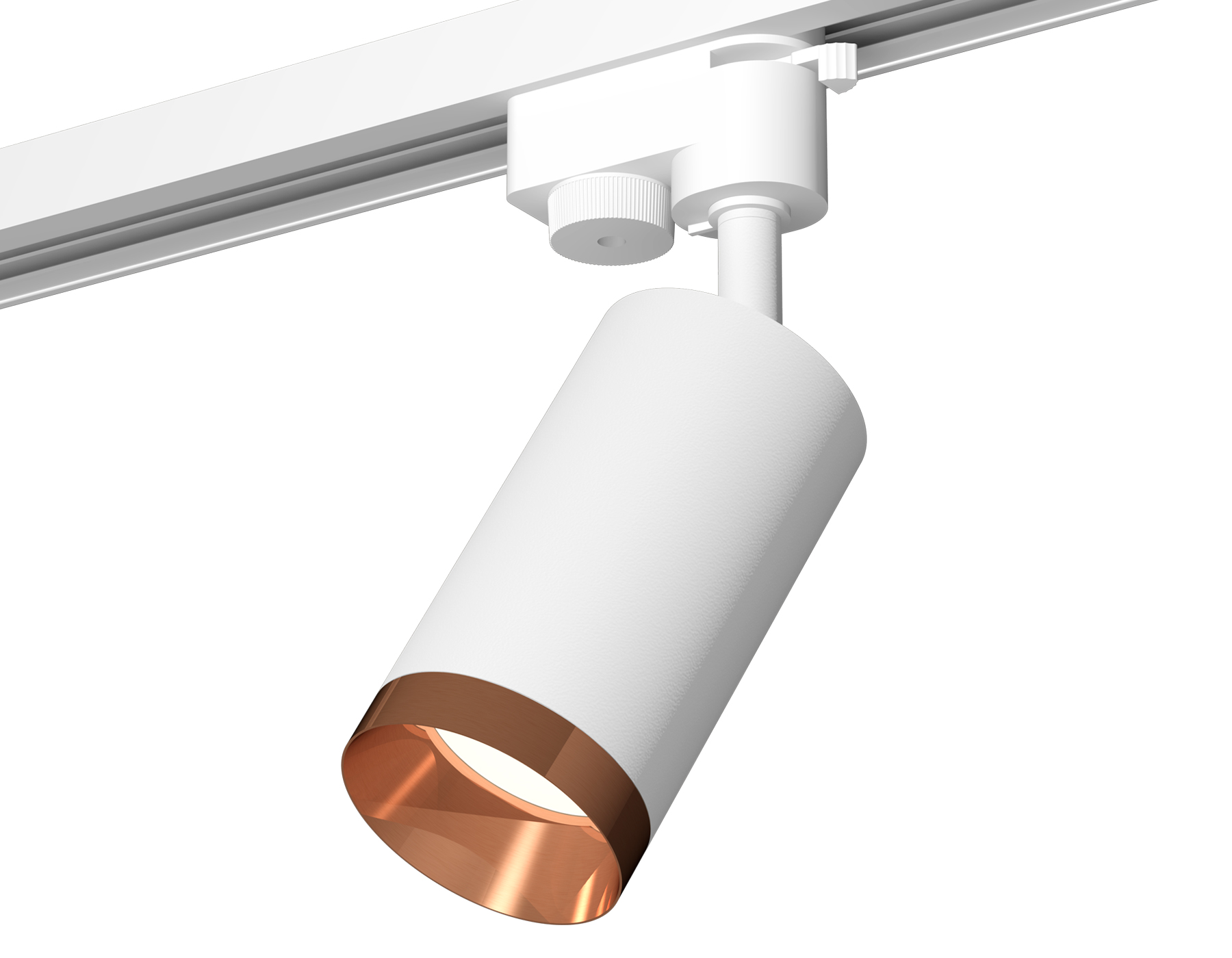 Комплект трекового светильника Ambrella XT6322065 SWH/PPG белый песок/золото розовое полированное MR16 GU5.3 (A2520, C6322, N6135)