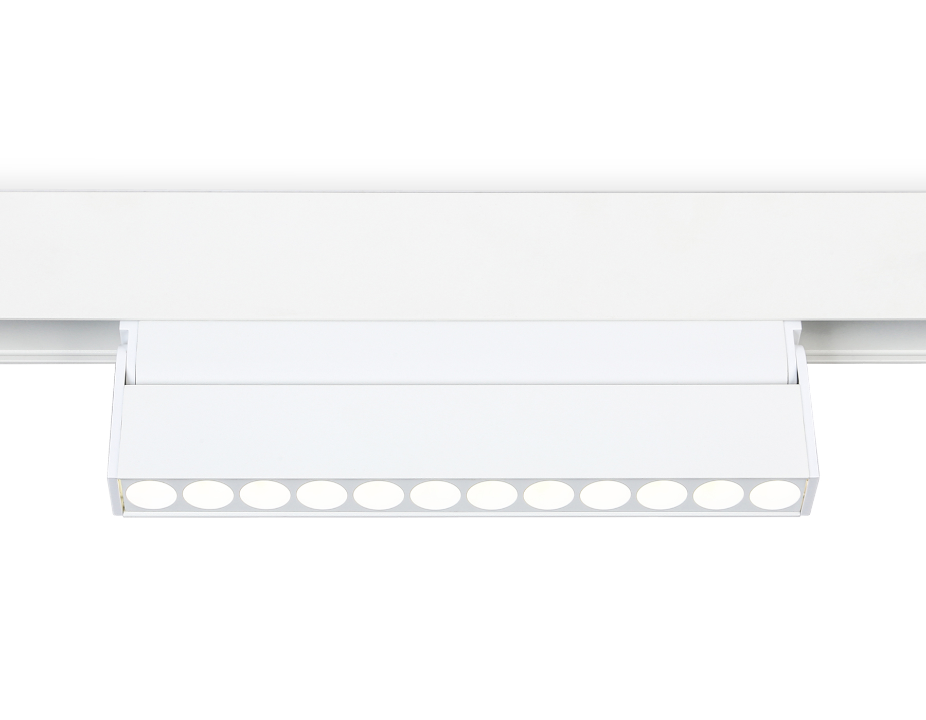 Трековый низковольтный светильник GL4044 WH белый IP20 12W 4200K 48V 24° 223*22*105