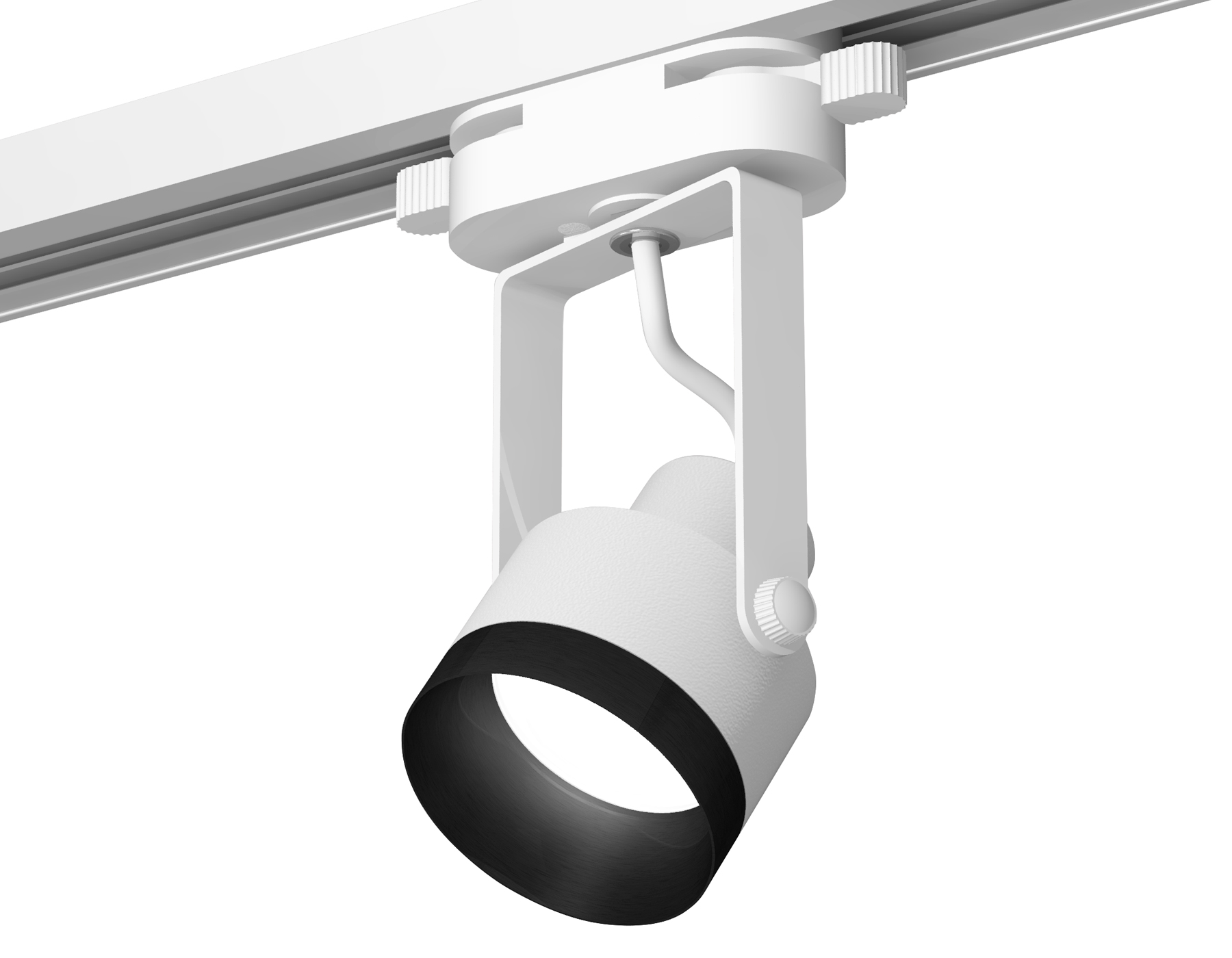 Трековый однофазный светильник XT6601041 WH/PBK белый/черный полированный MR16 GU10 (C6601, N6131)