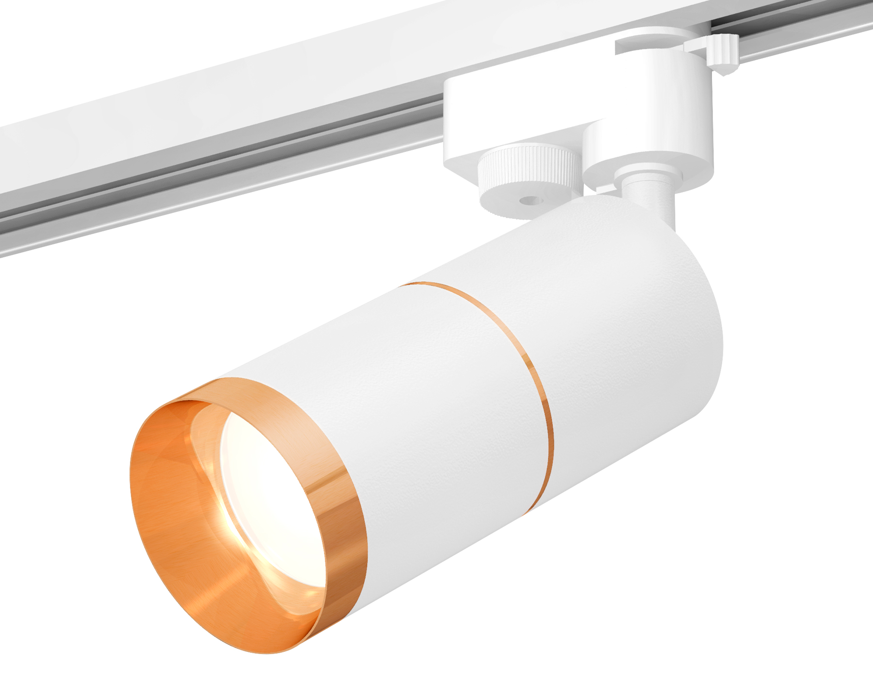 Трековый однофазный светильник XT6301021 SWH/PYG белый песок/золото желтое полированное MR16 GU5.3 (A2520,C6301,A2062,C6301,N6134)