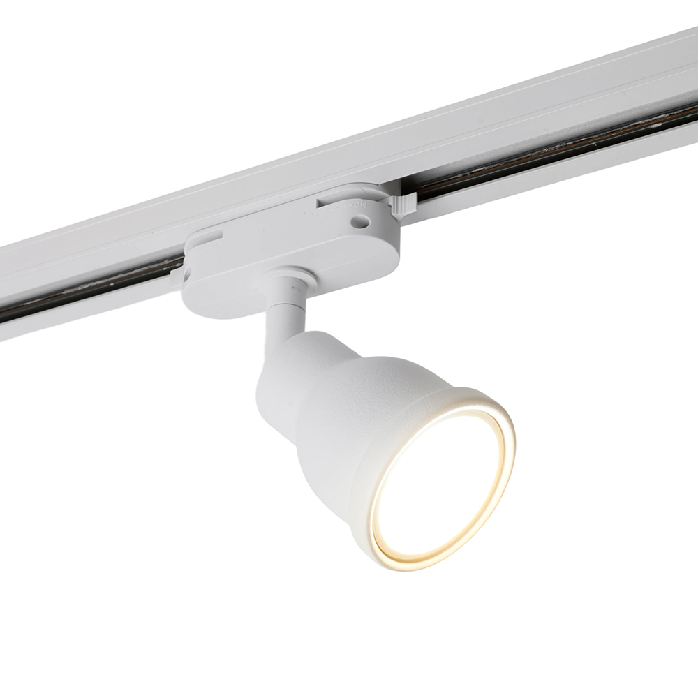 Светильник Feron AL199 трековый однофазный на шинопровод под лампу GU10, белый