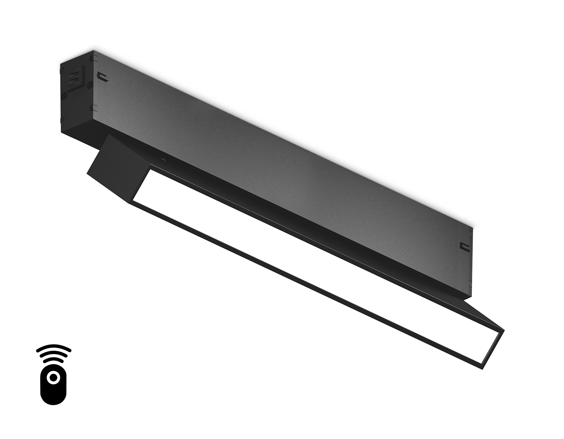 GL1332 BK черный IP20 18W 3000K-6400K 220V 120° 342*25*112 (Без ПДУ)