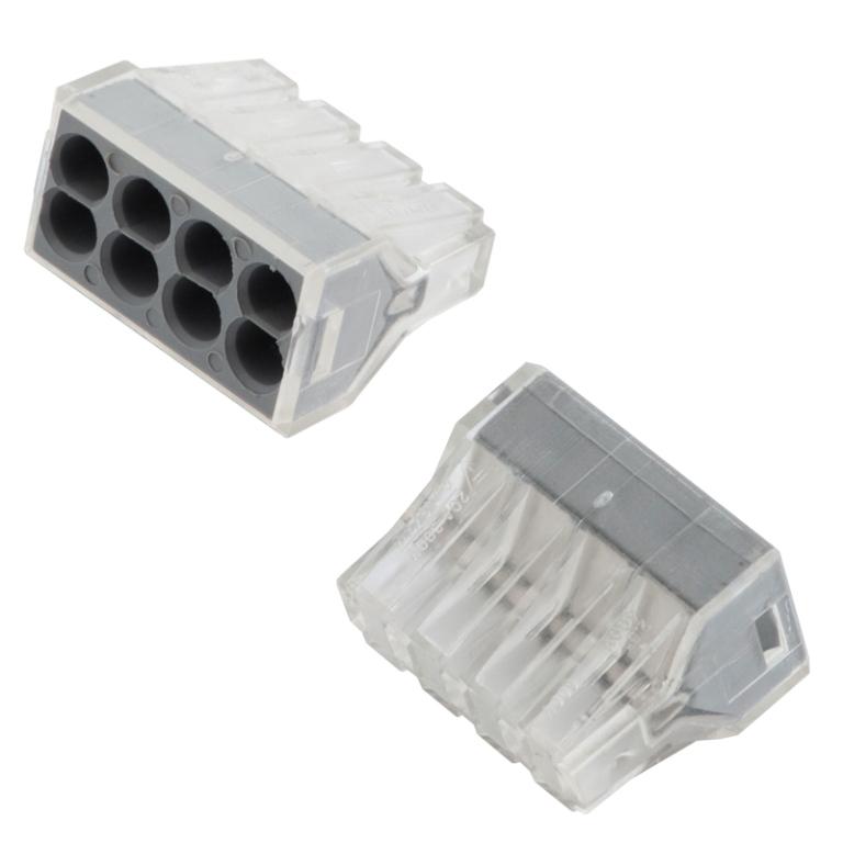 General GTER6-08 клемма строительно-монтажная, СМК, 8-проводная, 0.75-2.5 мм2