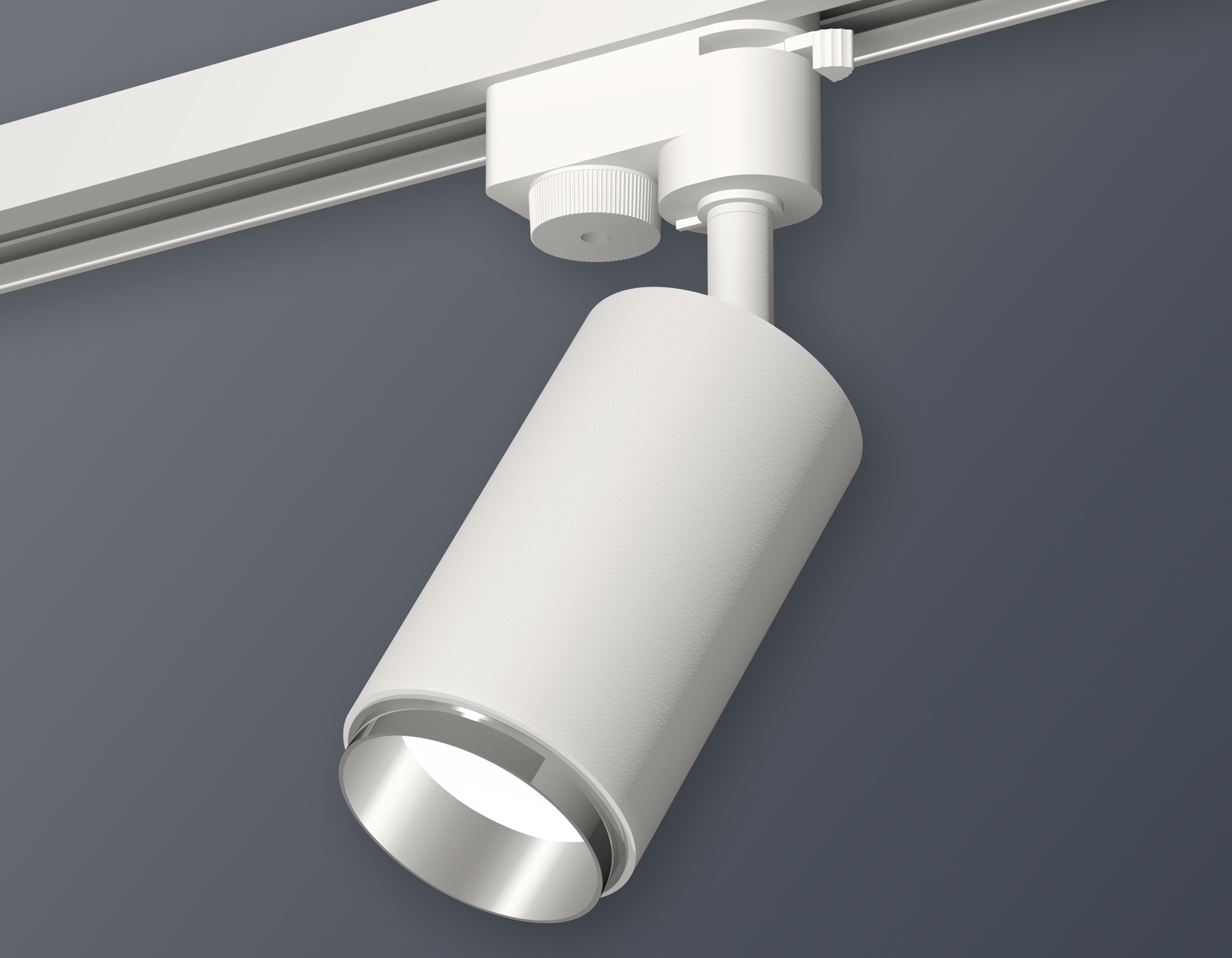 Комплект трекового светильника Ambrella XT6322042 SWH/PSL белый песок/серебро полированное MR16 GU5.3 (A2520, C6322, N6122)