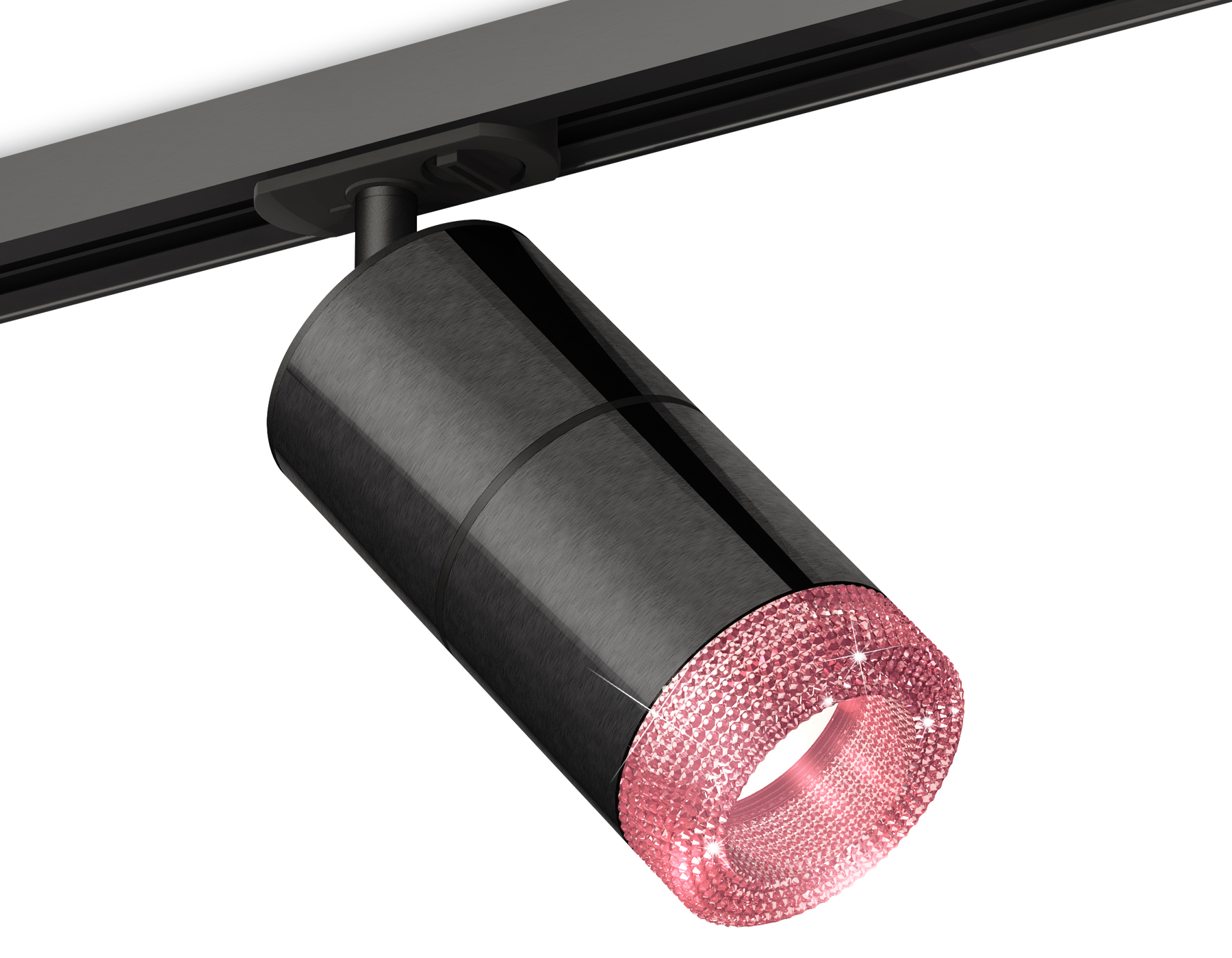 Трековый светильник XT7403003 DCH/PI/SBK черный хром/розовый/черный песок MR16 GU5.3