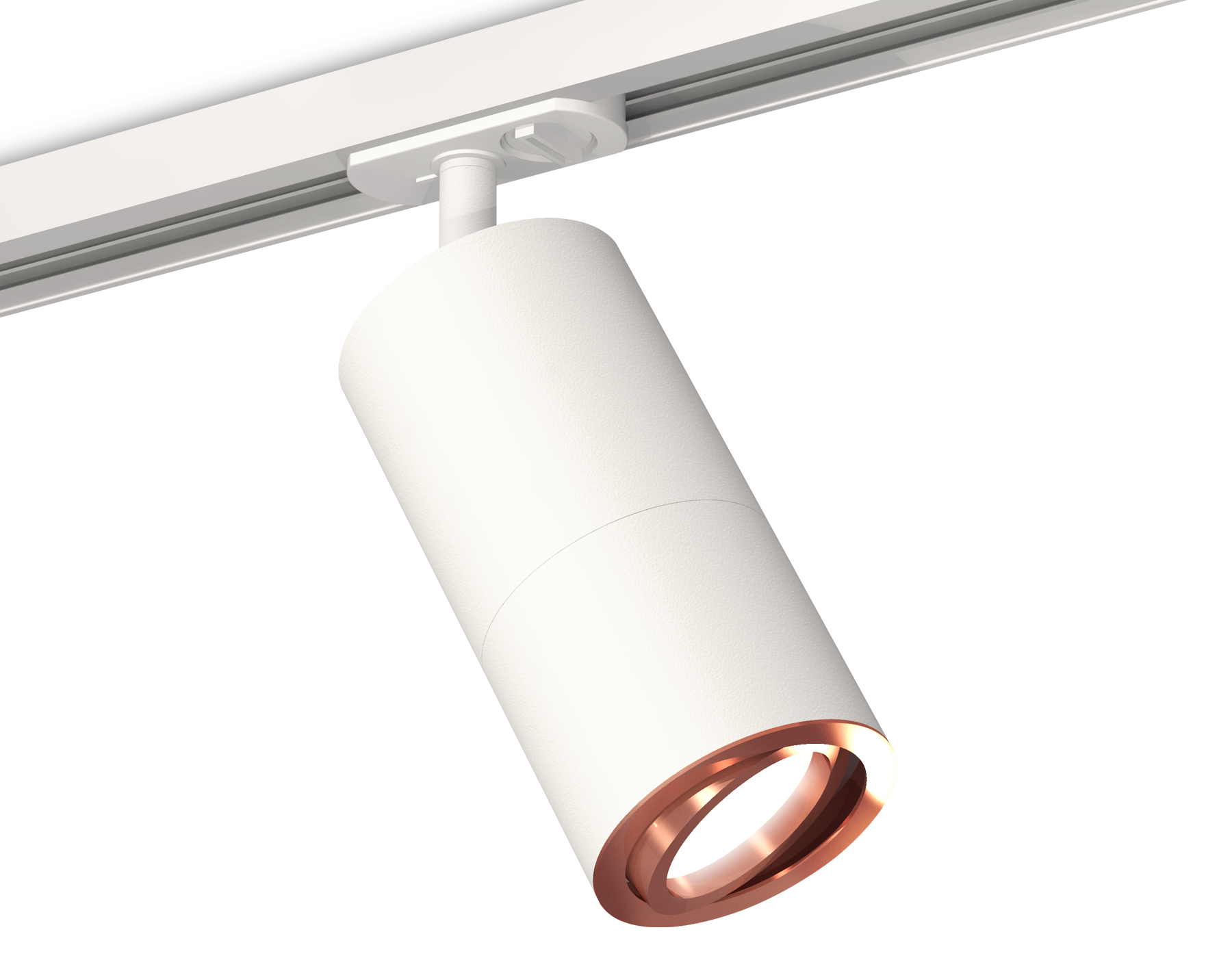 Трековый светильник XT7401082 SWH/PPG белый песок/золото розовое полированное MR16 GU5.3