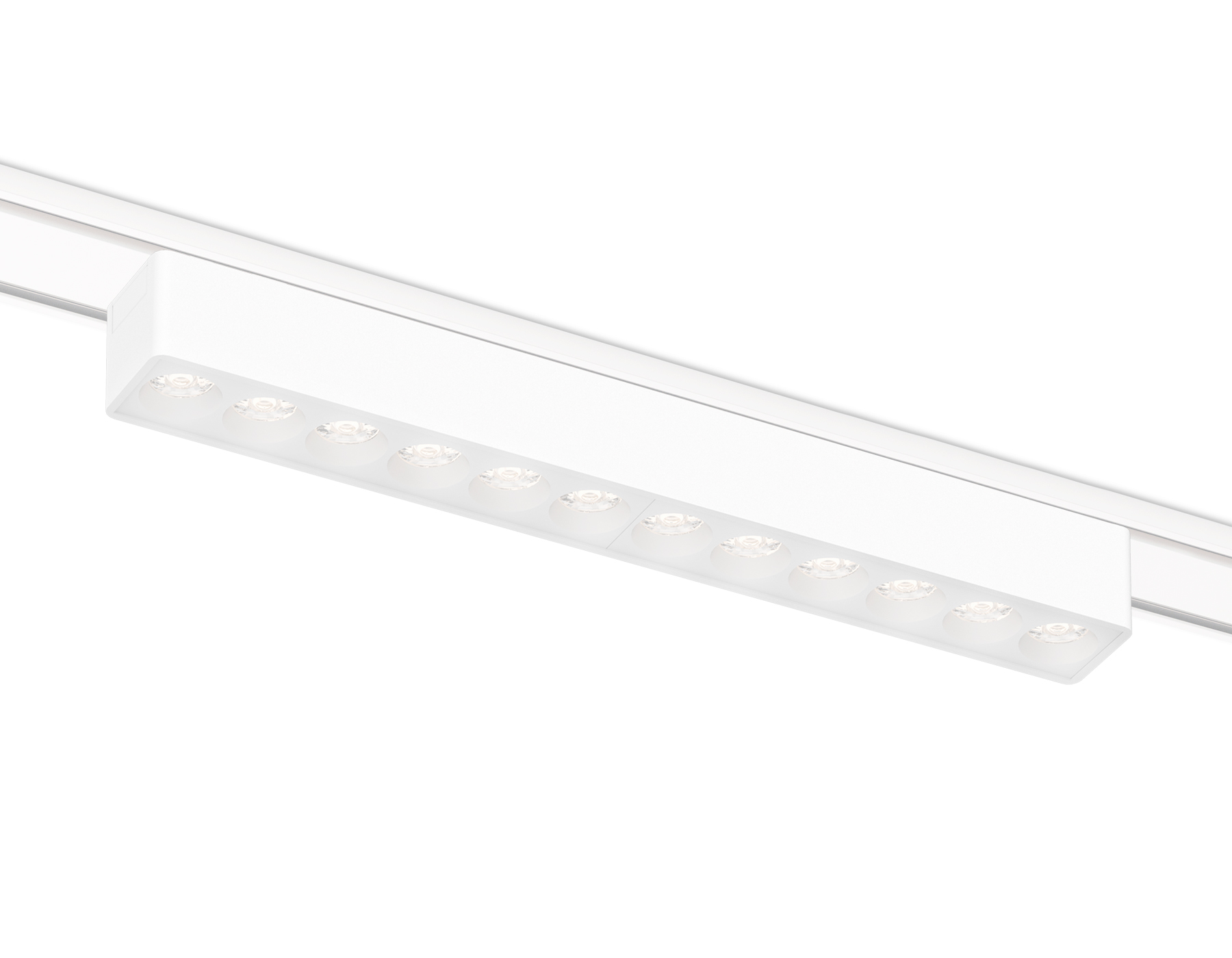 Светильник трековый Ambrella Magnetic Ultra Slim GV1407 WH белый IP20 12W 4200K 48V 24° 230*26*24