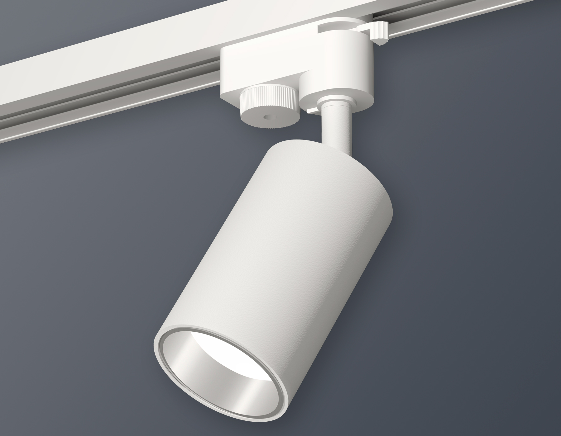 Комплект трекового светильника Ambrella XT6322022 SWH/PSL белый песок/серебро полированное MR16 GU5.3 (A2520, C6322, N6112)