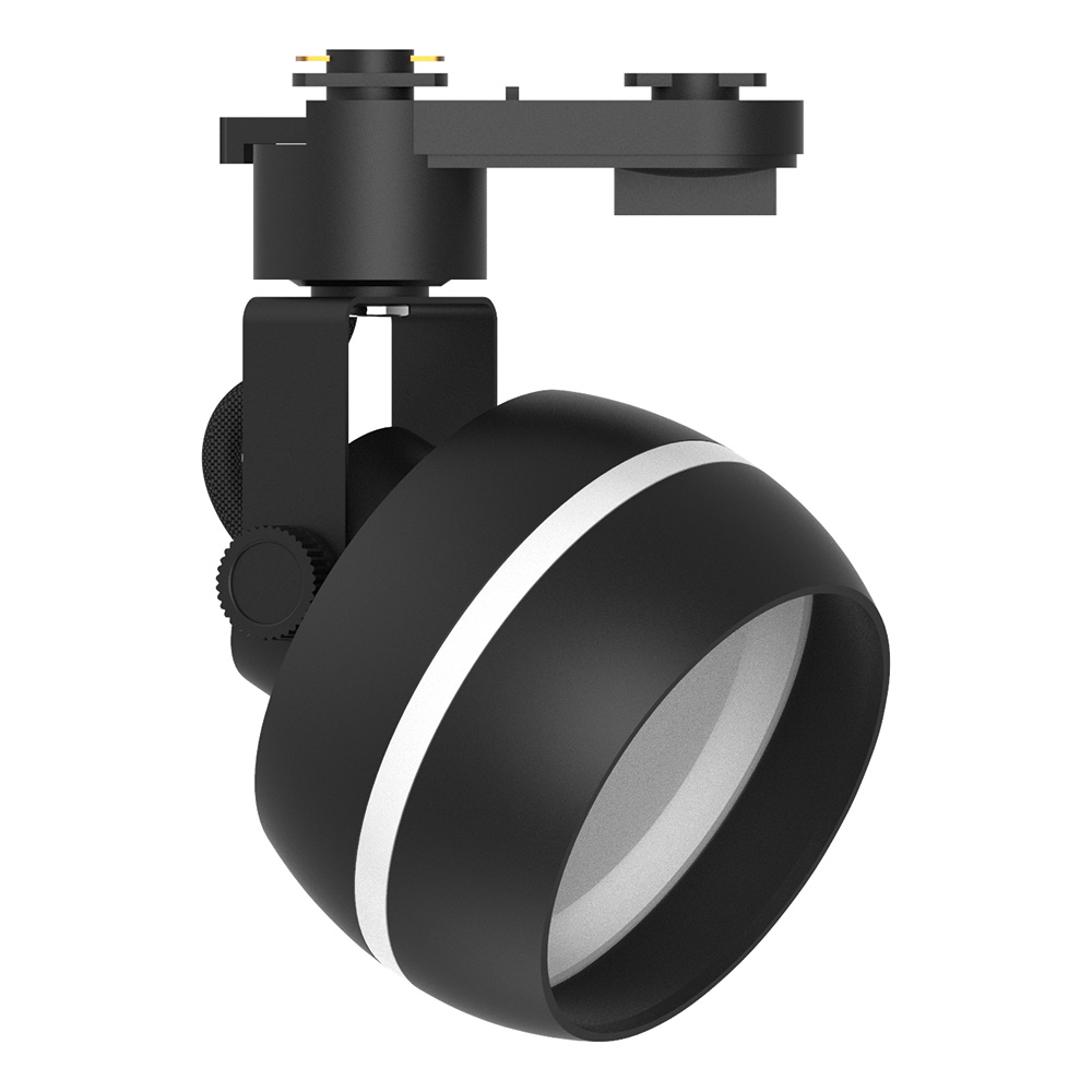 Светильник Feron AL165 трековый однофазный на шинопровод под лампу GX53, черный