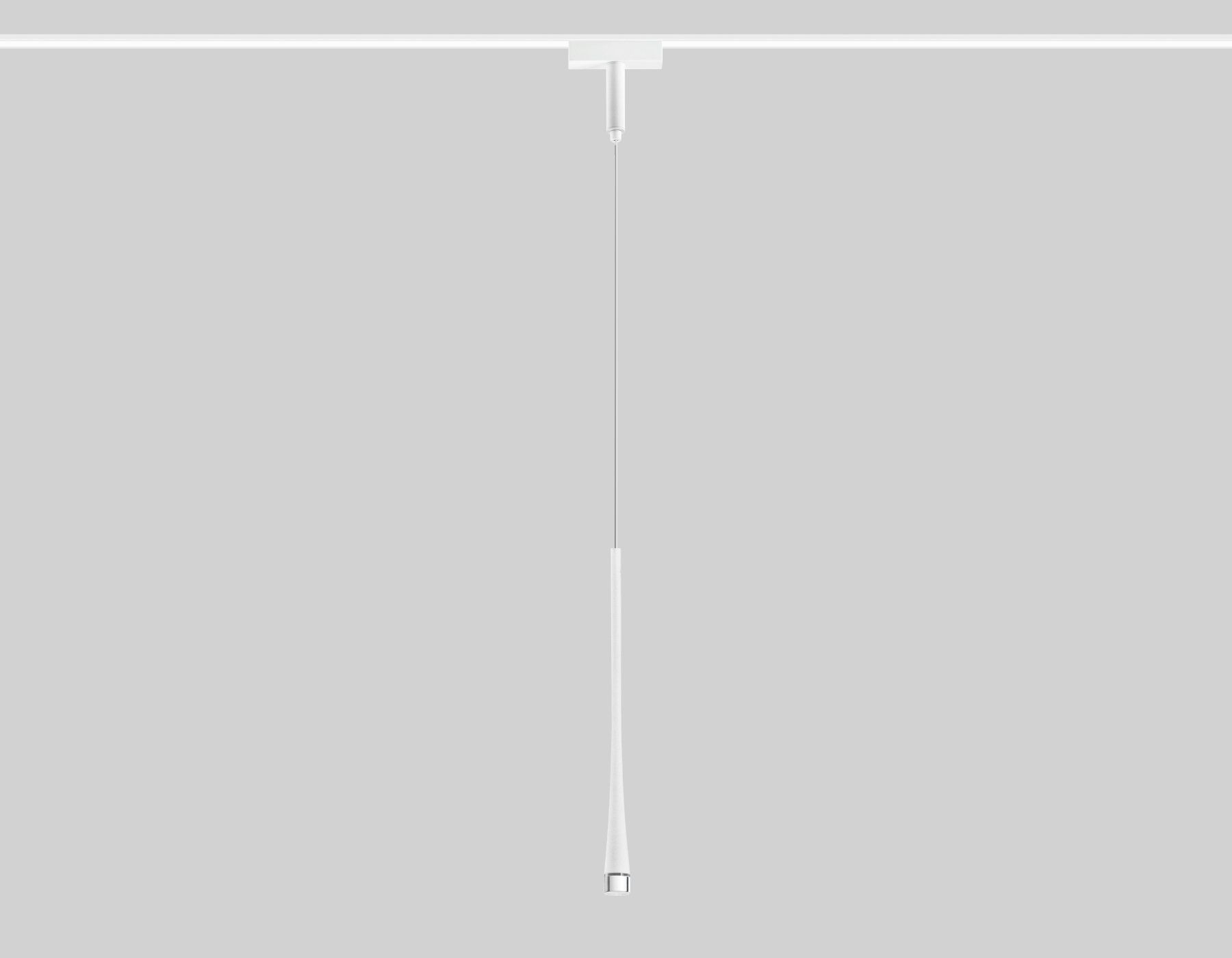 Светильник трековый подвесной Ambrella Magnetic Ultra Slim GV1636 WH белый IP20 6W 4200K 48V 38° D36*1500