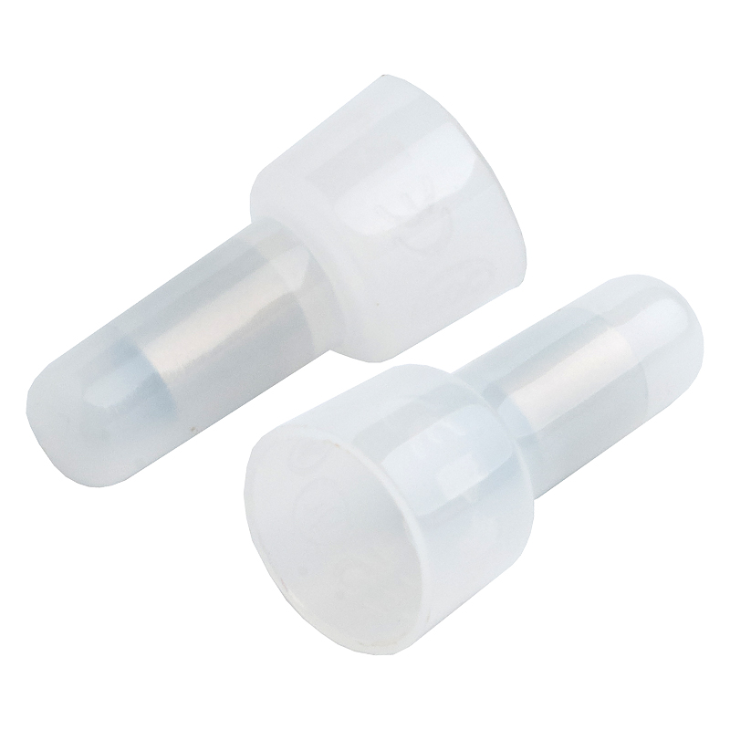 Концевые изолирующие зажимы GENERAL GKIZ-3,5-8-W, (3,5-8 мм2), белый, 100 штук