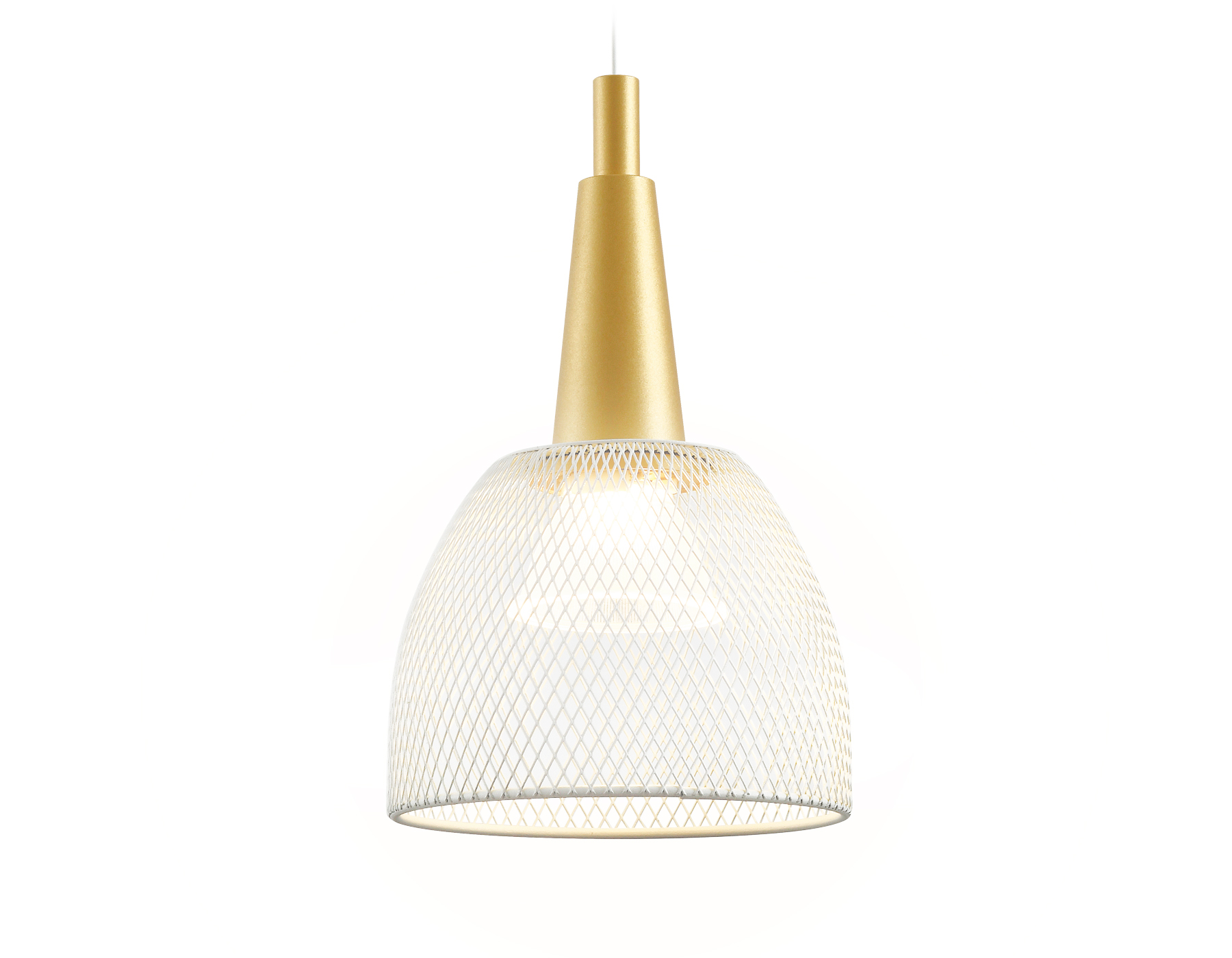 Светильник трековый подвесной Ambrella Magnetic Ultra Slim GV1652 WH/GD белый/золото IP20 9W 4200K 48V 24° D115*1500