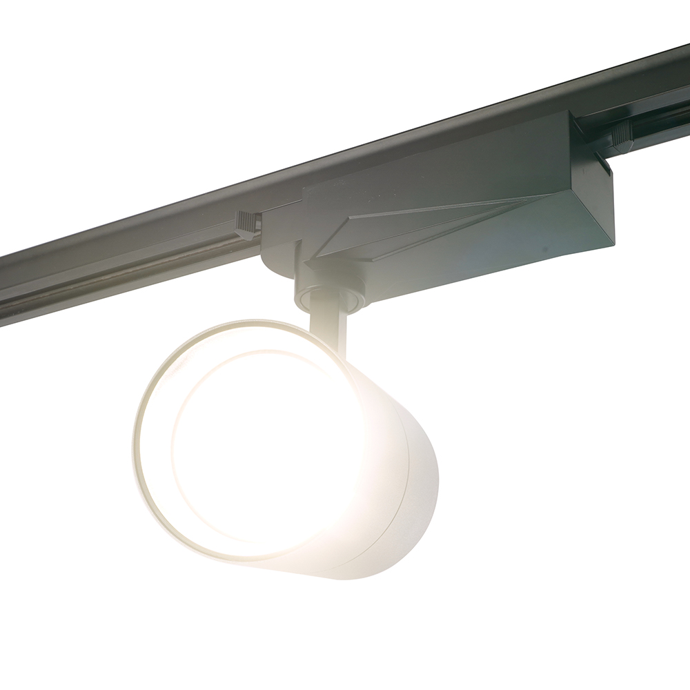 Светодиодный светильник Feron AL103 трековый однофазный на шинопровод 30W 4000K, 35 градусов, серый серия MarketBright