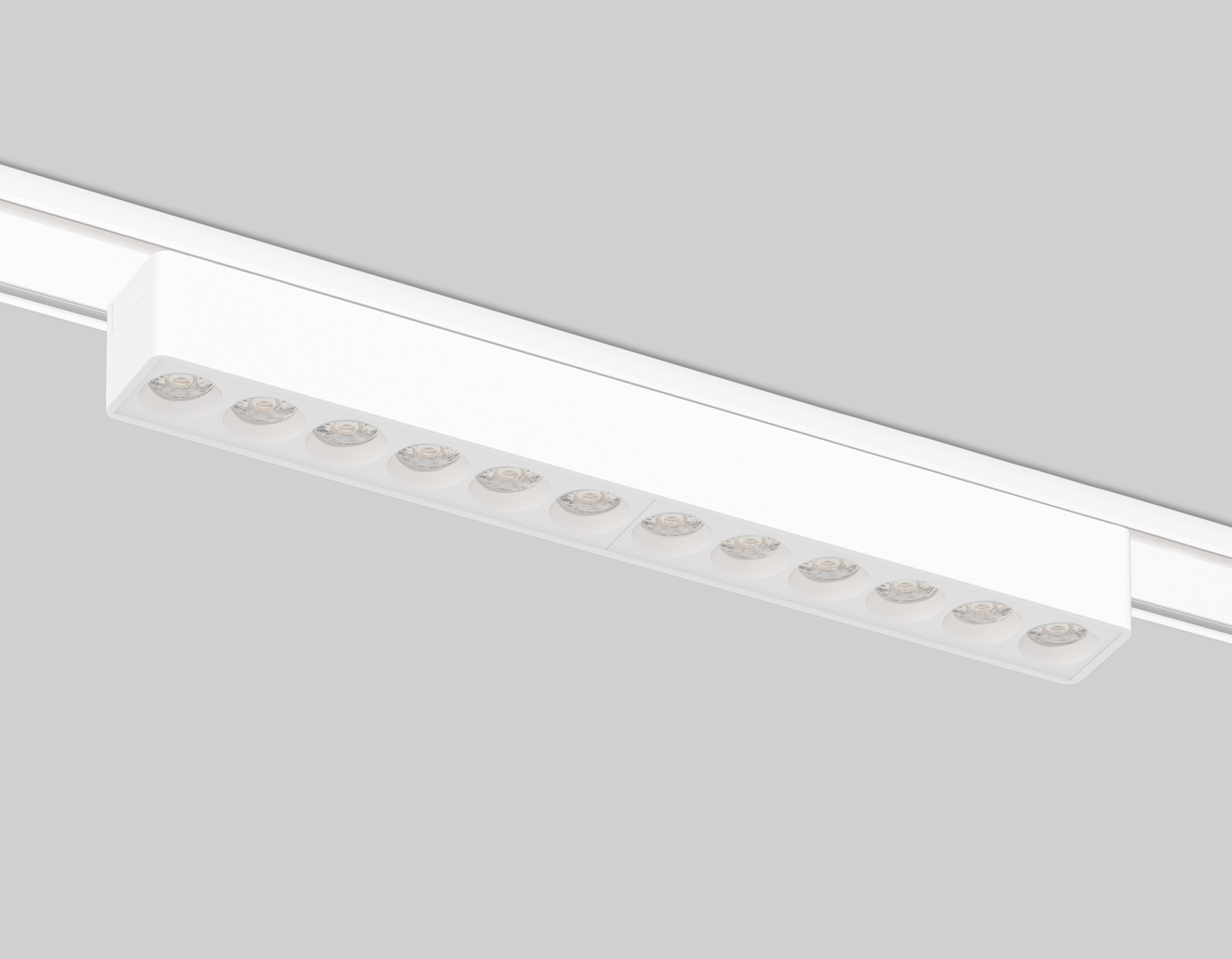 Светильник трековый Ambrella Magnetic Ultra Slim GV1407 WH белый IP20 12W 4200K 48V 24° 230*26*24