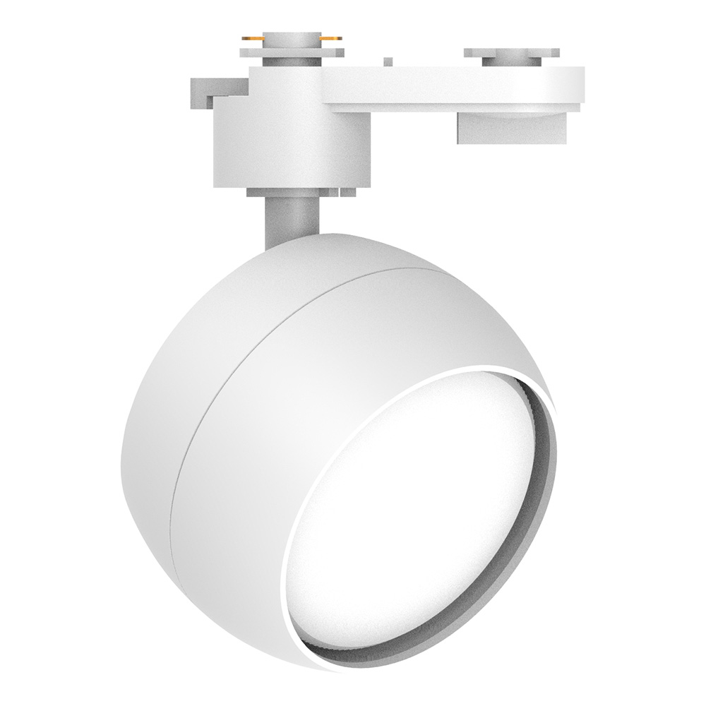 Светильник Feron AL164 трековый однофазный на шинопровод под лампу GX53, белый