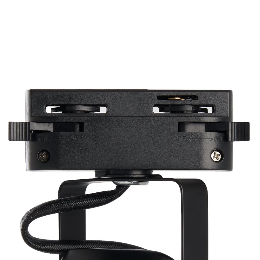 Светильник Feron AL190 трековый однофазный на шинопровод под лампу GU10, черный