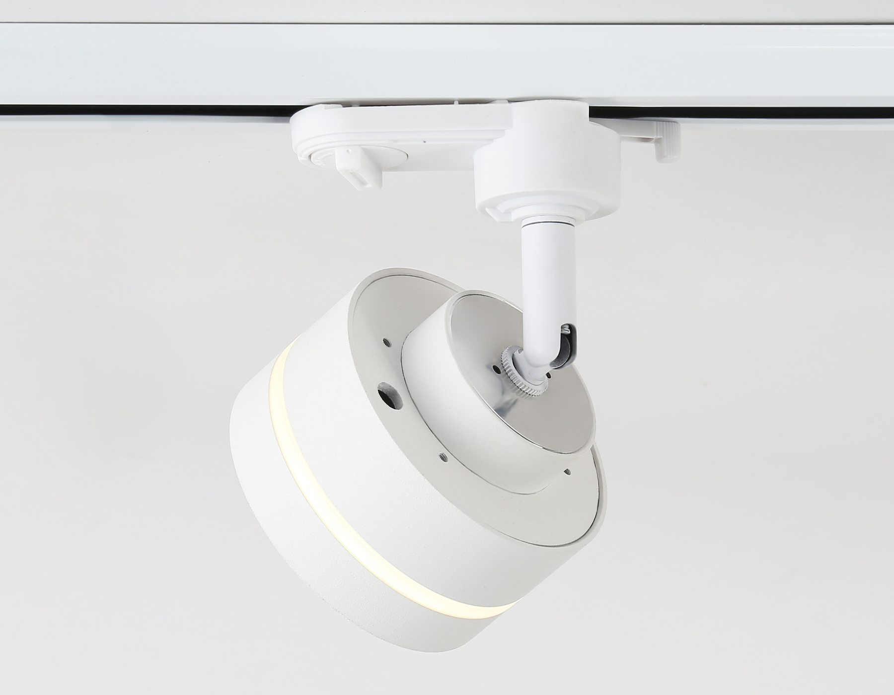 Трековый светильник Ambrella GL5384 WH/FR белый/белый матовый GX53 max 12W