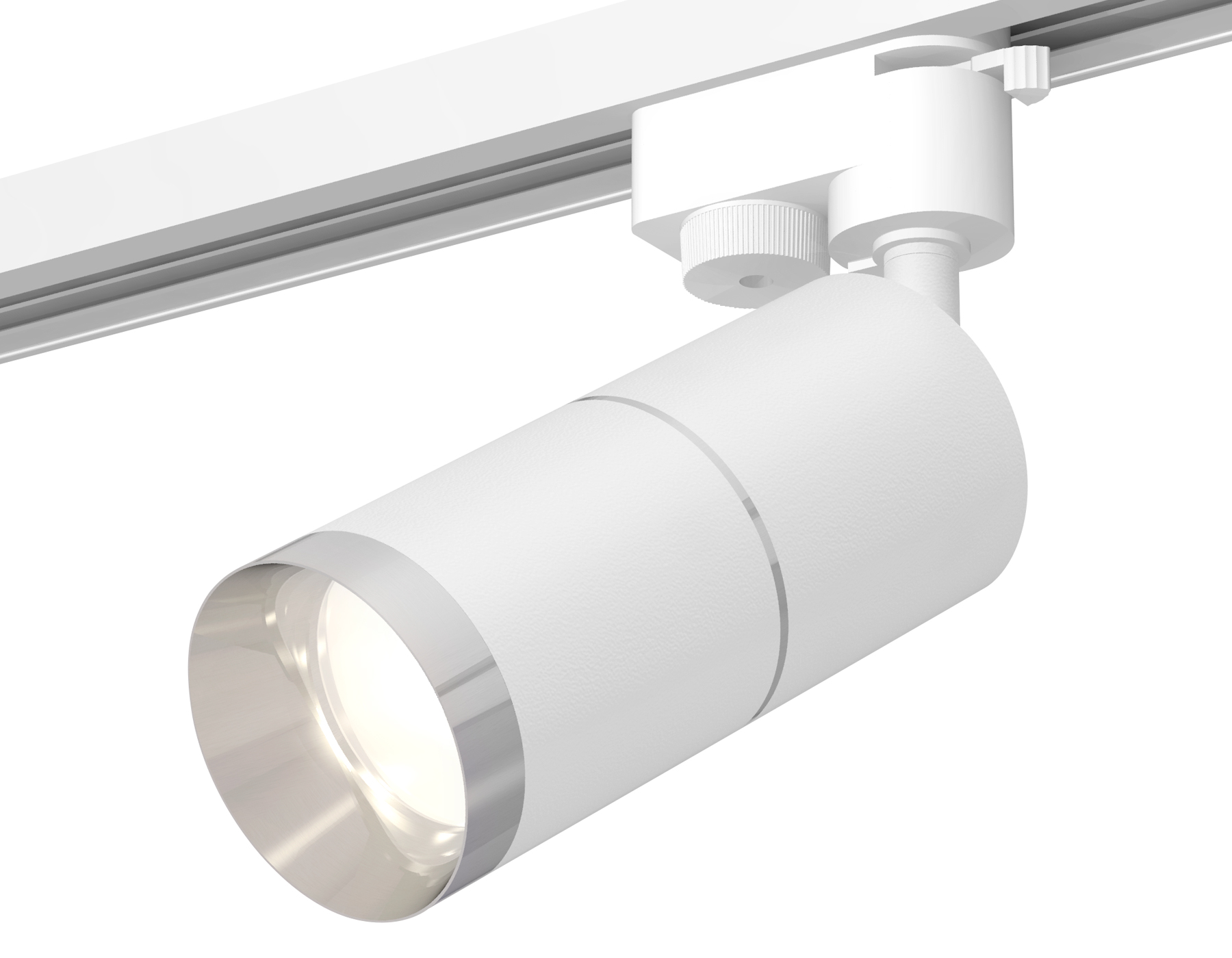 Трековый однофазный светильник XT6301002 SWH/PSL белый песок/серебро полированное MR16 GU5.3 (A2520, C6301, A2060, C6301, N6132)
