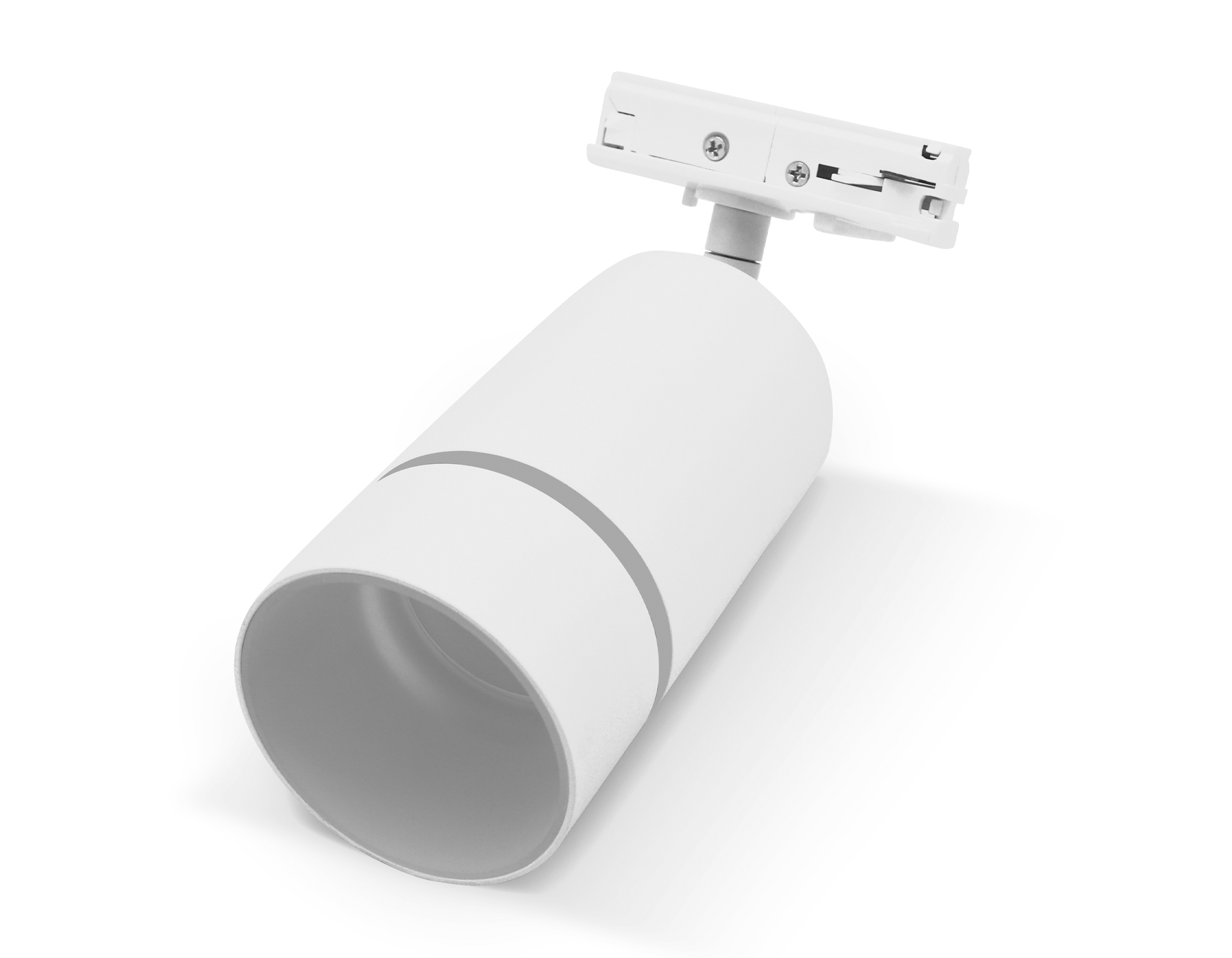 Трековый однофазный светильник GL5212 SWH белый песок GU10 max 12W