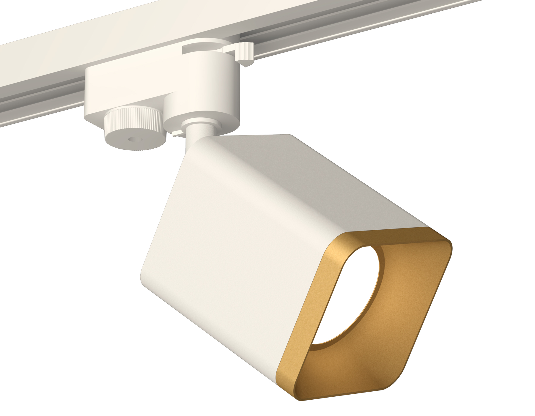 Комплект трекового светильника Ambrella XT7812003 SWH/SGD белый песок/золото песок MR16 GU5.3 (A2520, C7812, N7704)