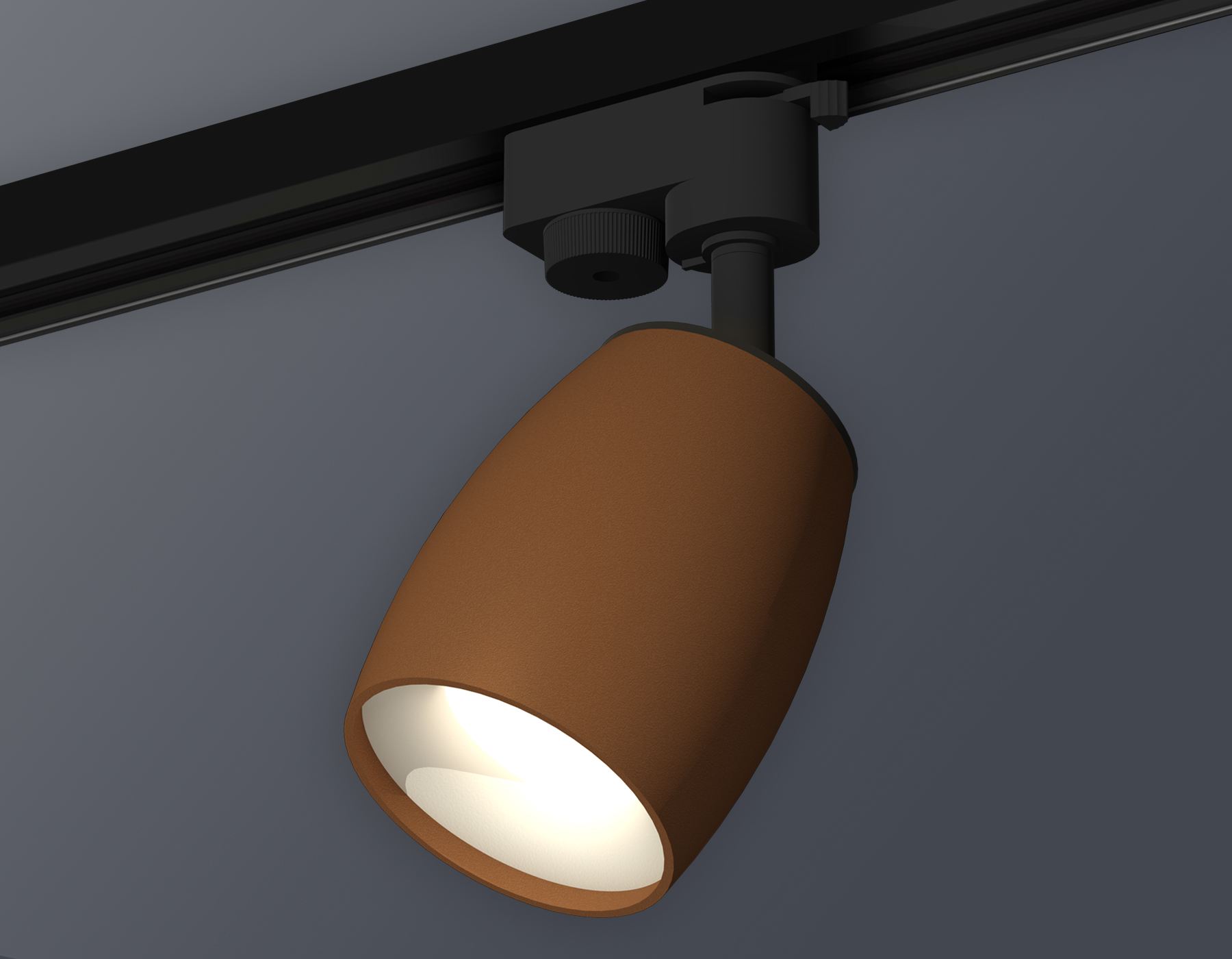 Комплект трекового светильника Ambrella XT1124030 SCF/SWH кофе песок/белый песок MR16 GU5.3 (A2521, C1124, N7010)