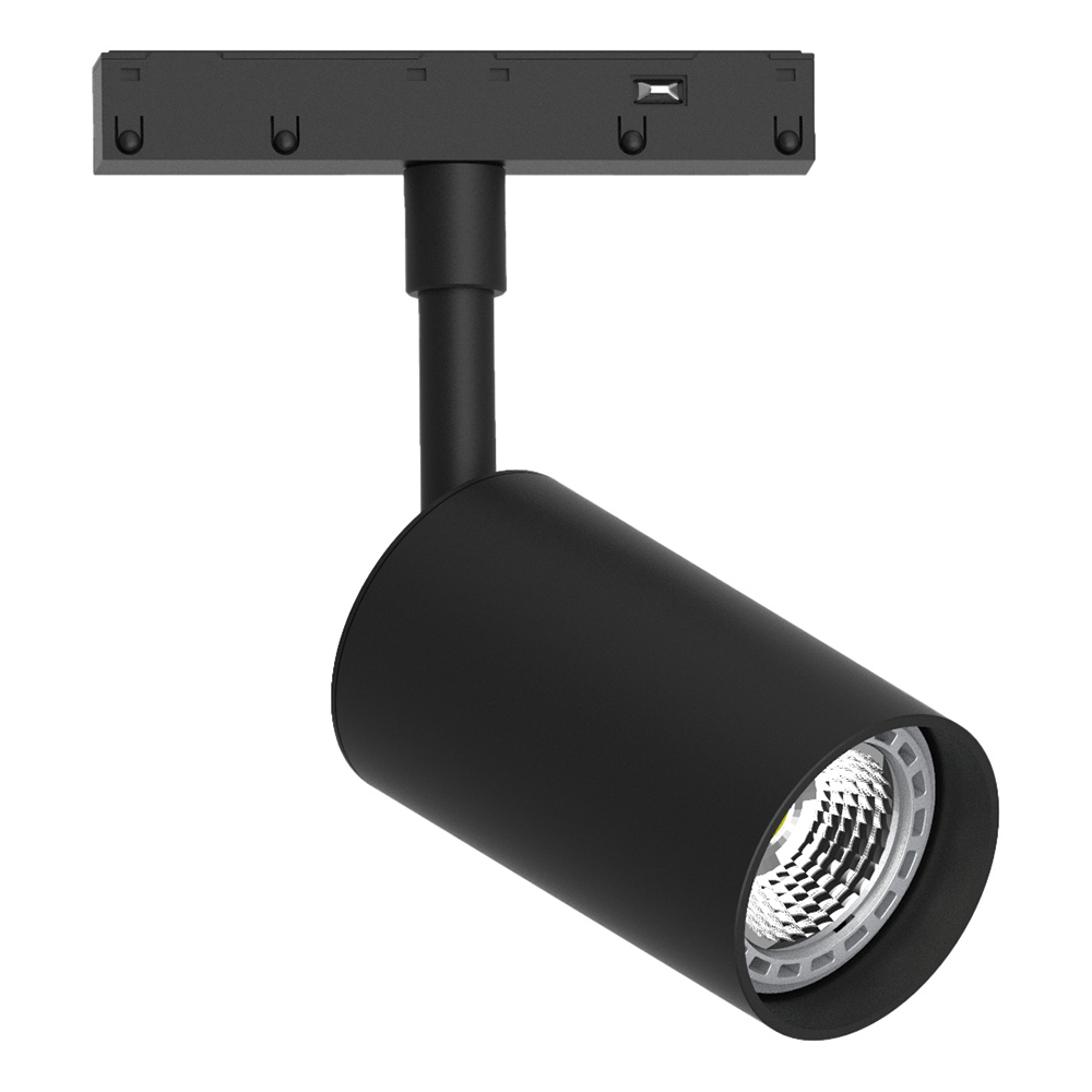 Светильник Feron AL116 трековый магнитный под лампу GU10 230В, черный