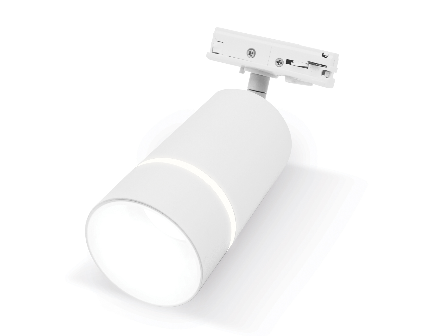 Трековый однофазный светильник GL5212 SWH белый песок GU10 max 12W