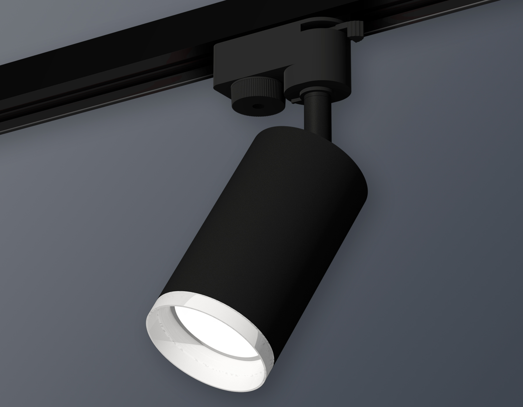 Комплект трекового светильника Ambrella XT6323150 SBK/FR черный песок/белый матовый MR16 GU5.3 (A2521, C6323, N6246)