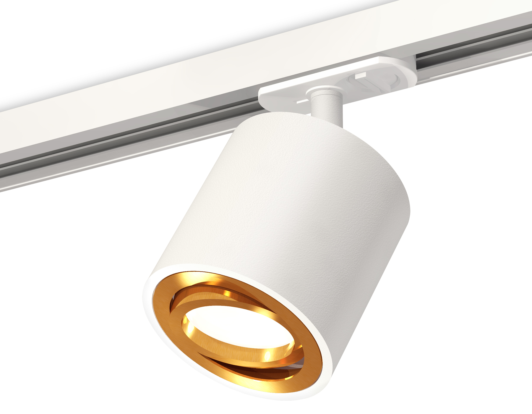Трековый светильник XT7531020 SWH/PYG белый песок/золото желтое полированное MR16 GU5.3 (A2536, C7531, N7004)