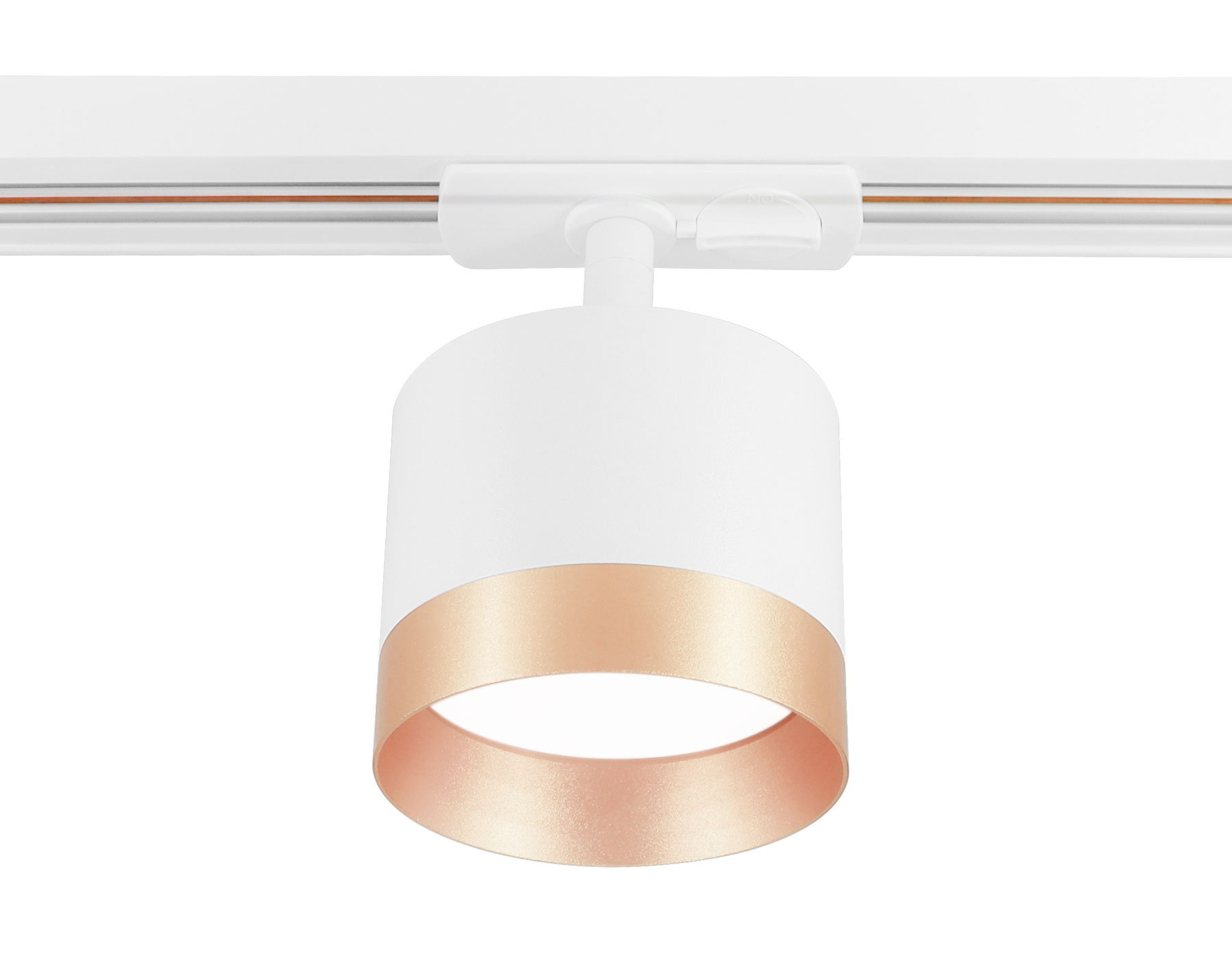 Трековый светильник GL5361 WH/GD белый/золото GX53 max 12W