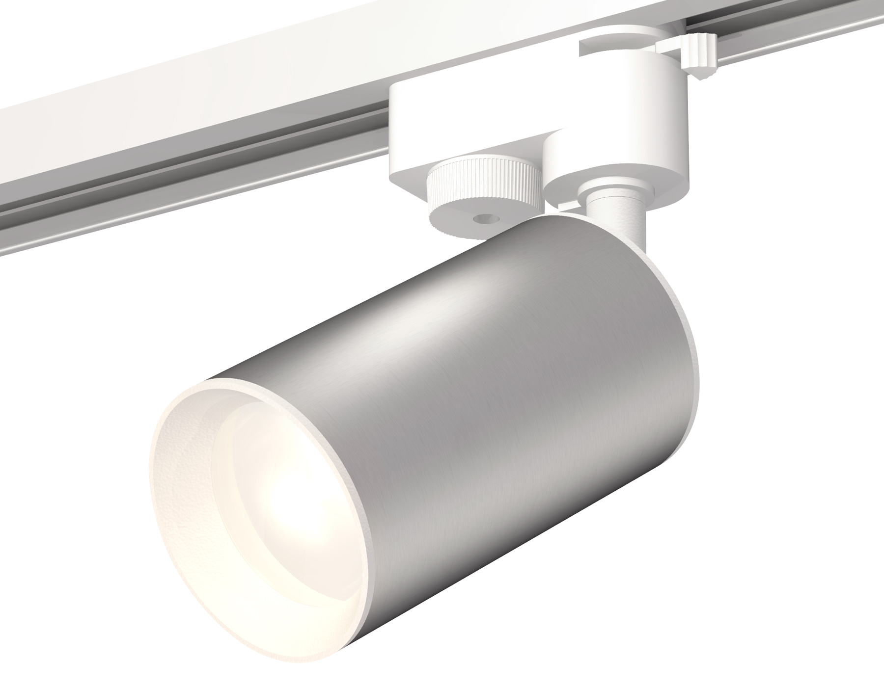 Трековый однофазный светильник XT6324001 SSL/SWH серебро песок/белый песок MR16 GU5.3 (A2520, C6324, N6101)