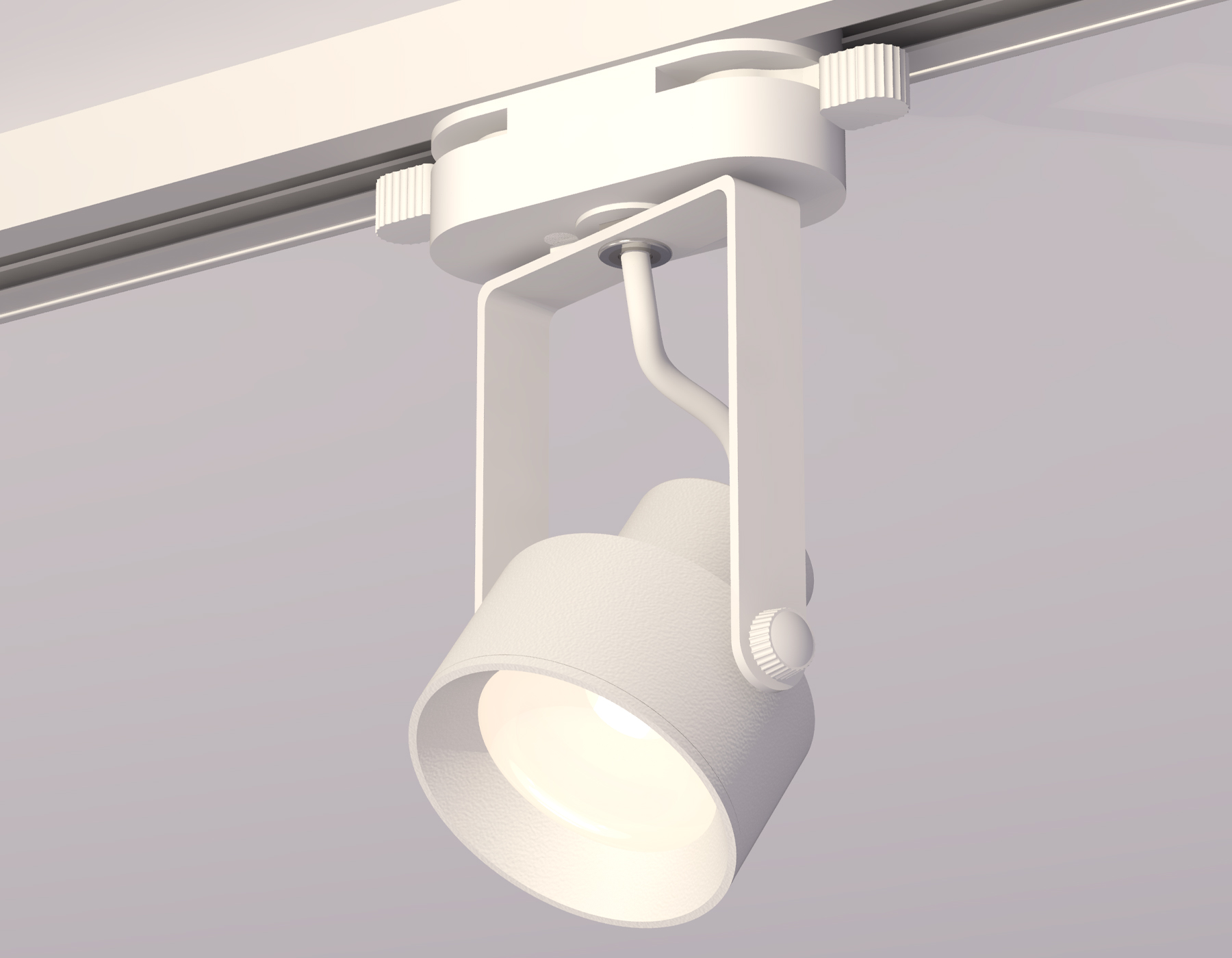 Трековый однофазный светильник XT6601001 WH/SWH белый/белый песок MR16 GU10 (C6601, N6101)