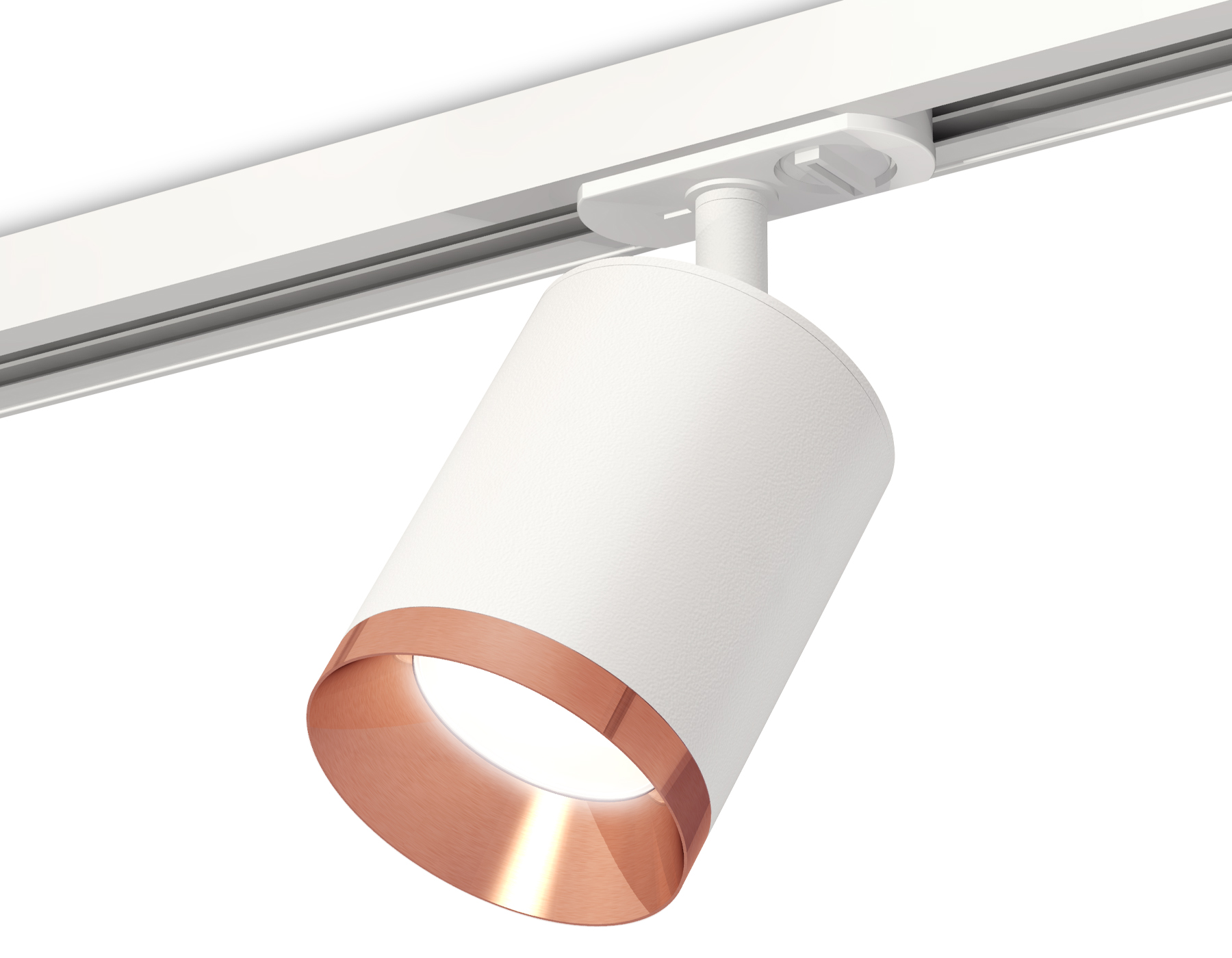 Трековый светильник XT7421005 SWH/PPG белый песок/золото розовое полированное MR16 GU5.3 (A2536, C7421, N7035)