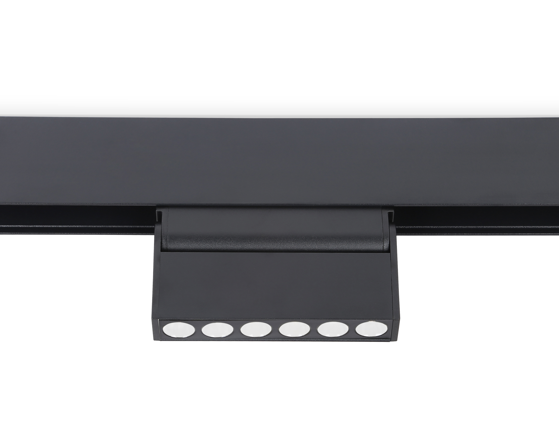 Трековый низковольтный светильник GL4040 BK черный IP20 6W 4200K 48V 24° 115*22*105