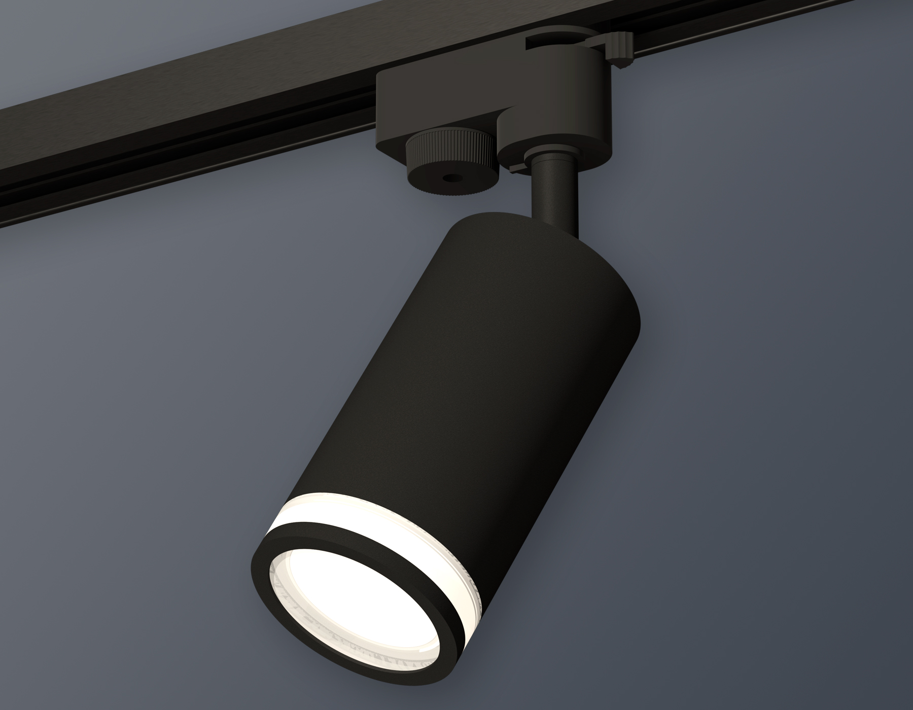 Комплект трекового светильника Ambrella XT6323101 SBK/FR черный песок/белый матовый MR16 GU5.3 (A2521, C6323, N6221)