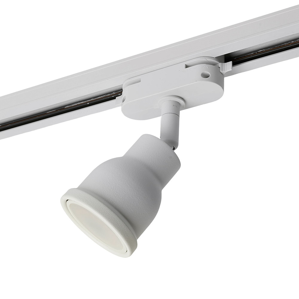 Светильник Feron AL199 трековый однофазный на шинопровод под лампу GU10, белый