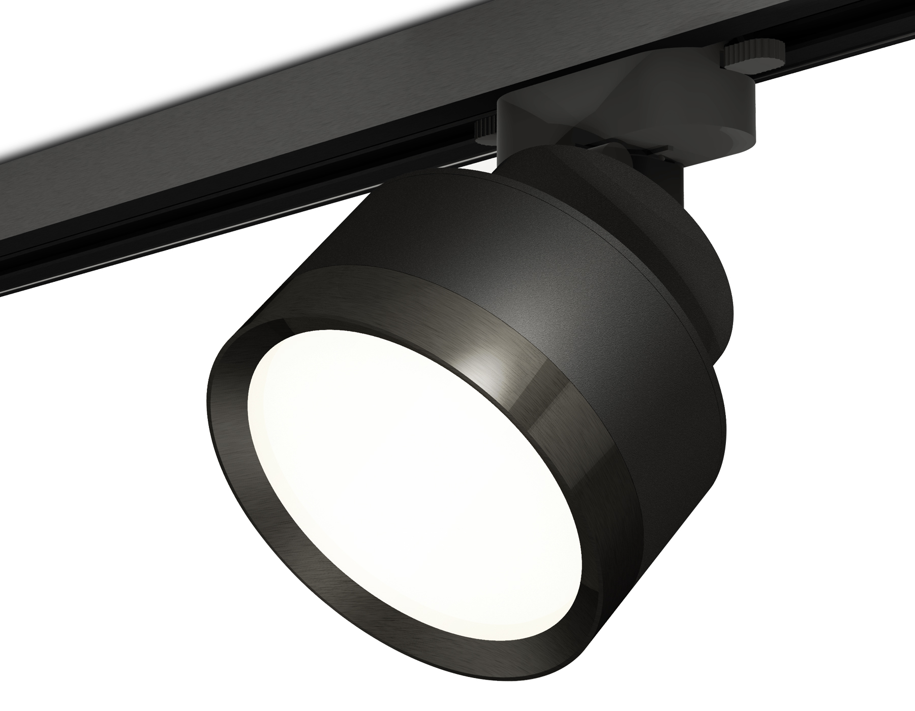 Трековый светильник XT8102002 SBK/PBK черный песок/черный полированный GX53 (A2526, A2106, C8102, N8113)