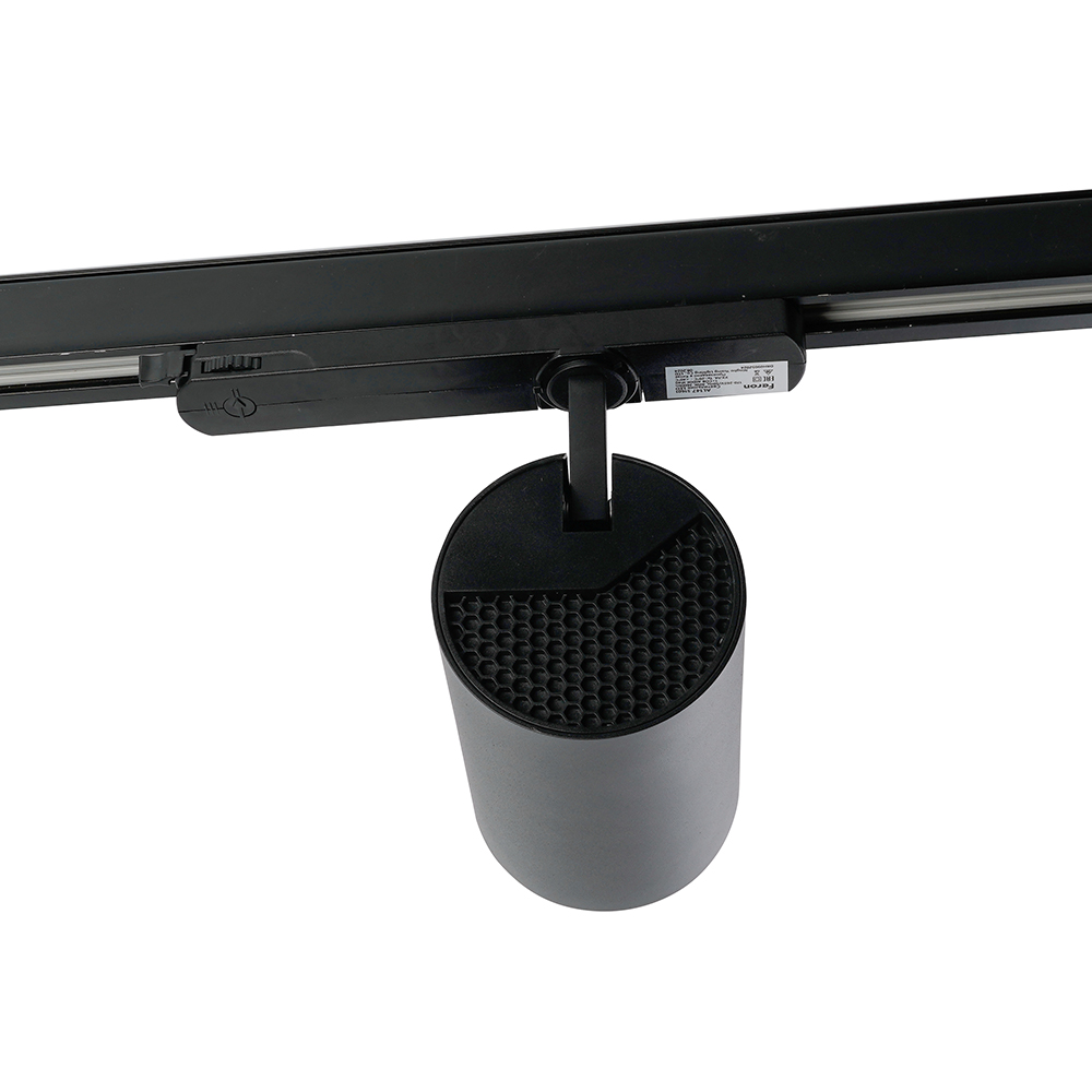 Светодиодный светильник Feron AL147 трековый на шинопровод 40W 4000K 35 градусов черный, 3х фазный