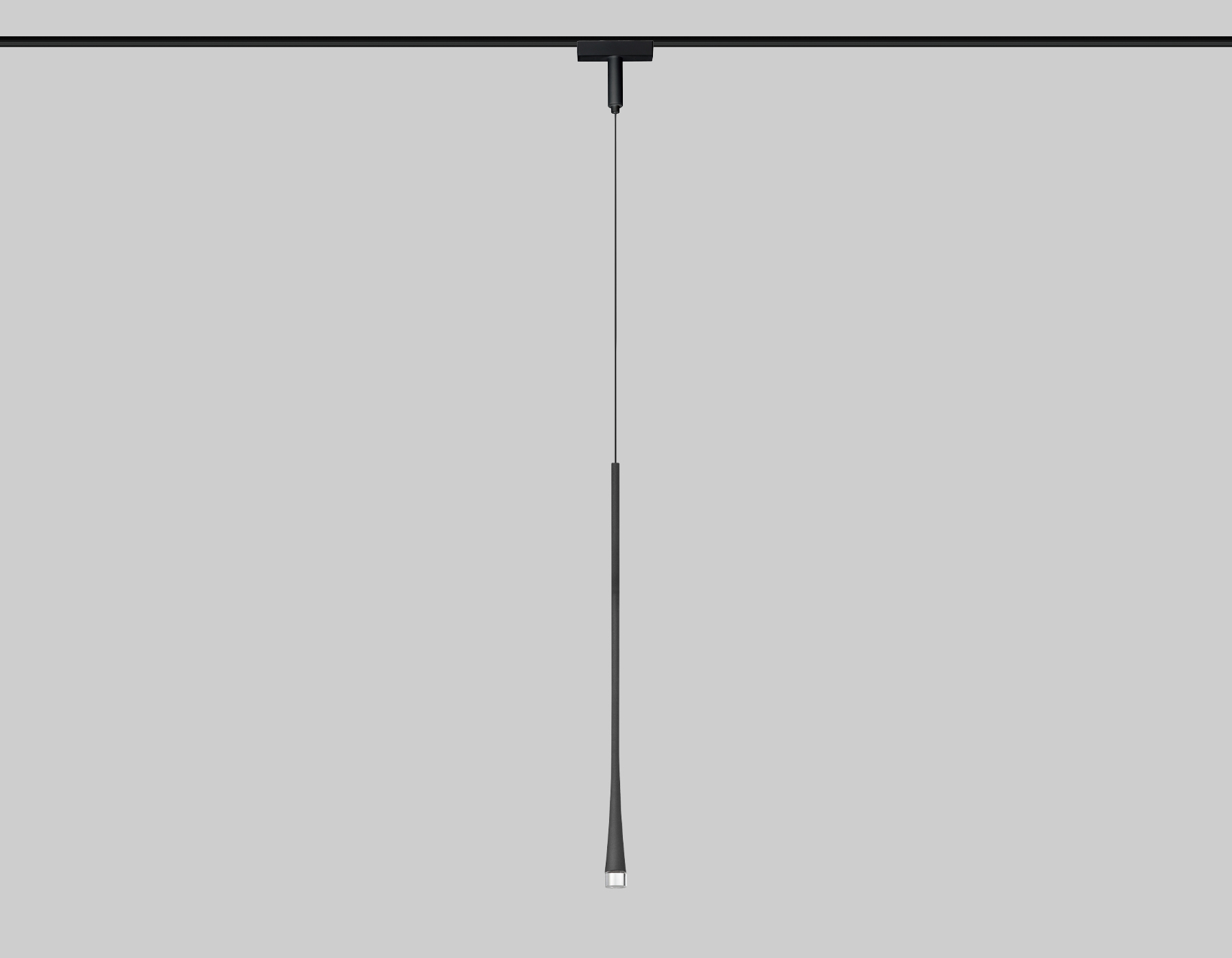 Светильник трековый подвесной Ambrella Magnetic Ultra Slim GV1637 BK черны IP20 6W 4200K 48V 38° D36*1500