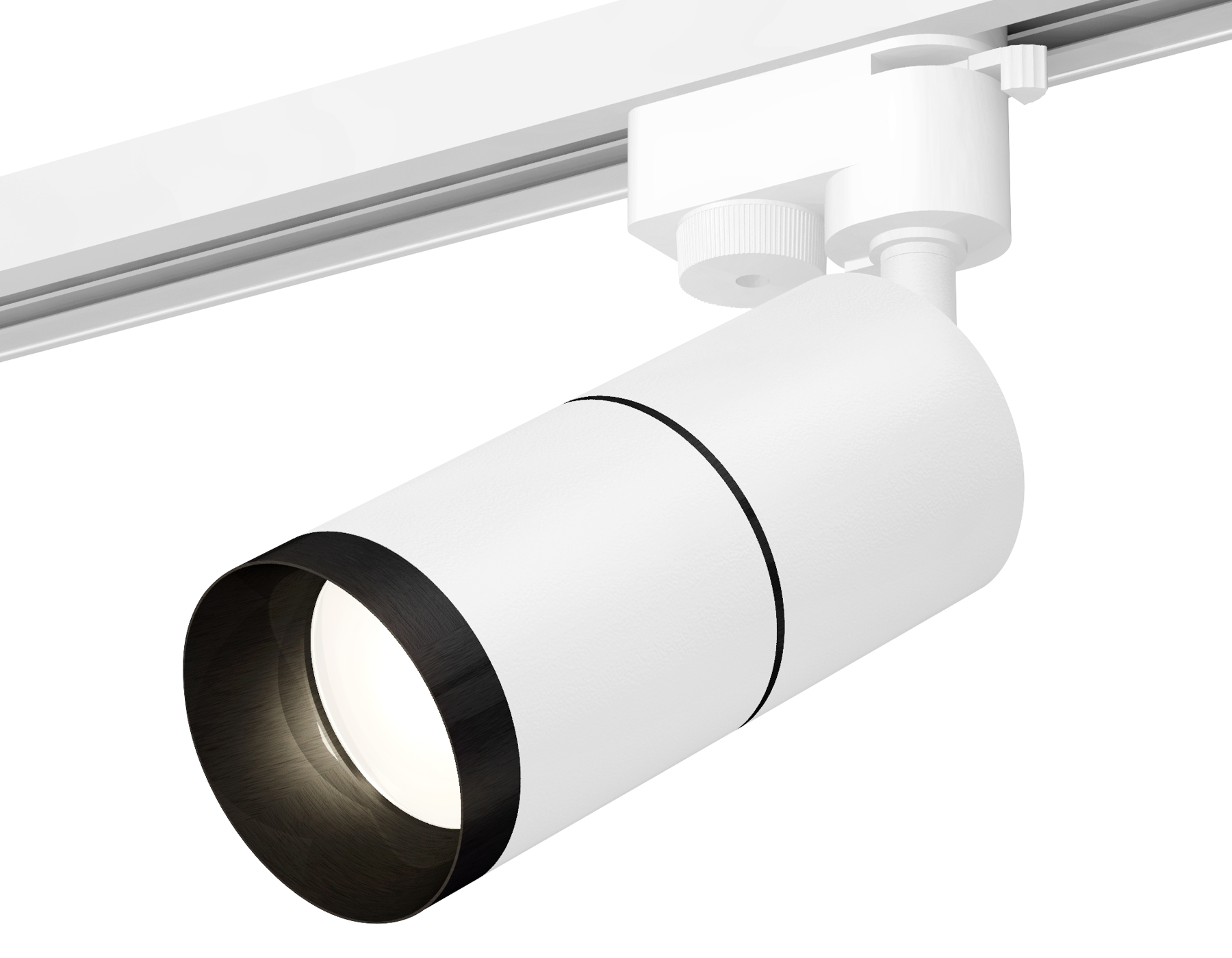 Трековый однофазный светильник XT6301011 SWH/PBK белый песок/черный полированный MR16 GU5.3 (A2520, C6301, A2061, C6301, N6131)