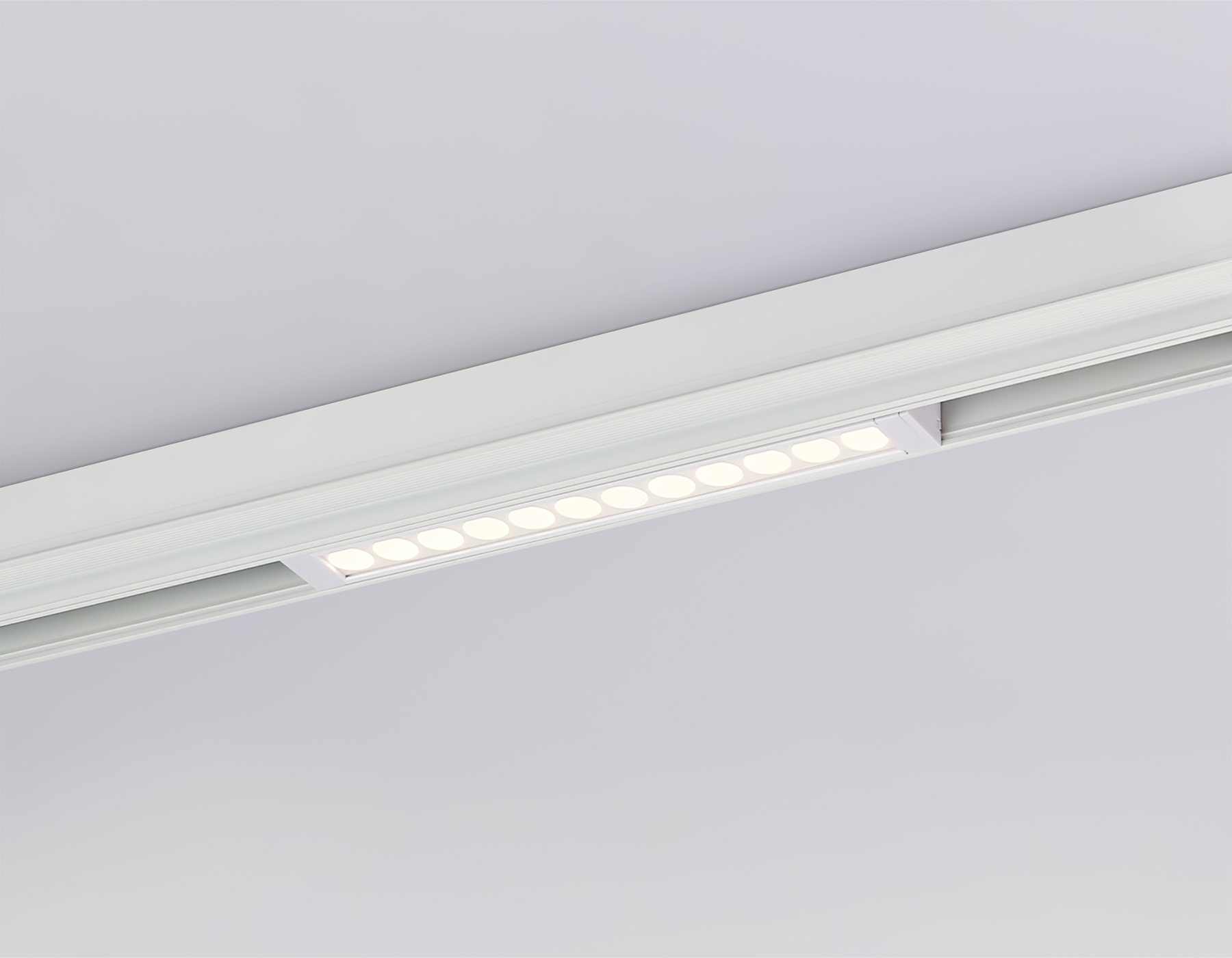 GL1301 WH белый IP20 12W 3000K-6400K 220V 24° 232*25*42 (Без ПДУ)