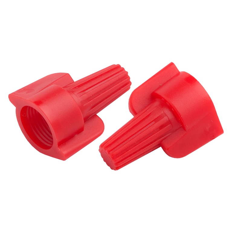 Соединительные изолирующие зажимы GENERAL GSIZL3-4-16-R, (4-16 мм2), с лепестками, красный, 100 штук