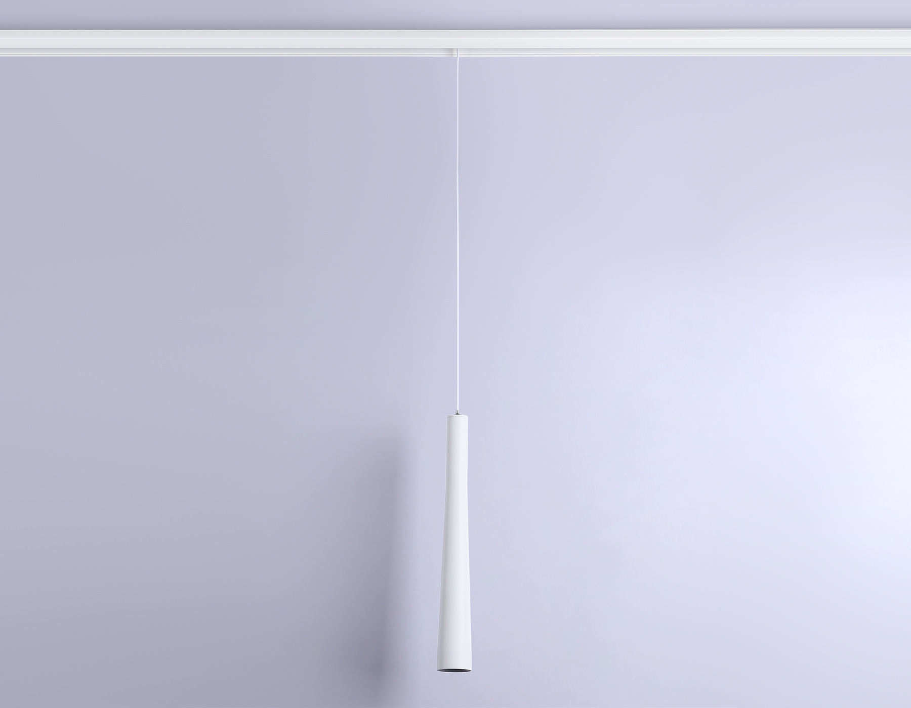 Светильник трековый подвесной Ambrella Magnetic GL4350 WH белый IP20 6W 4200K 48V 24° D40*H300