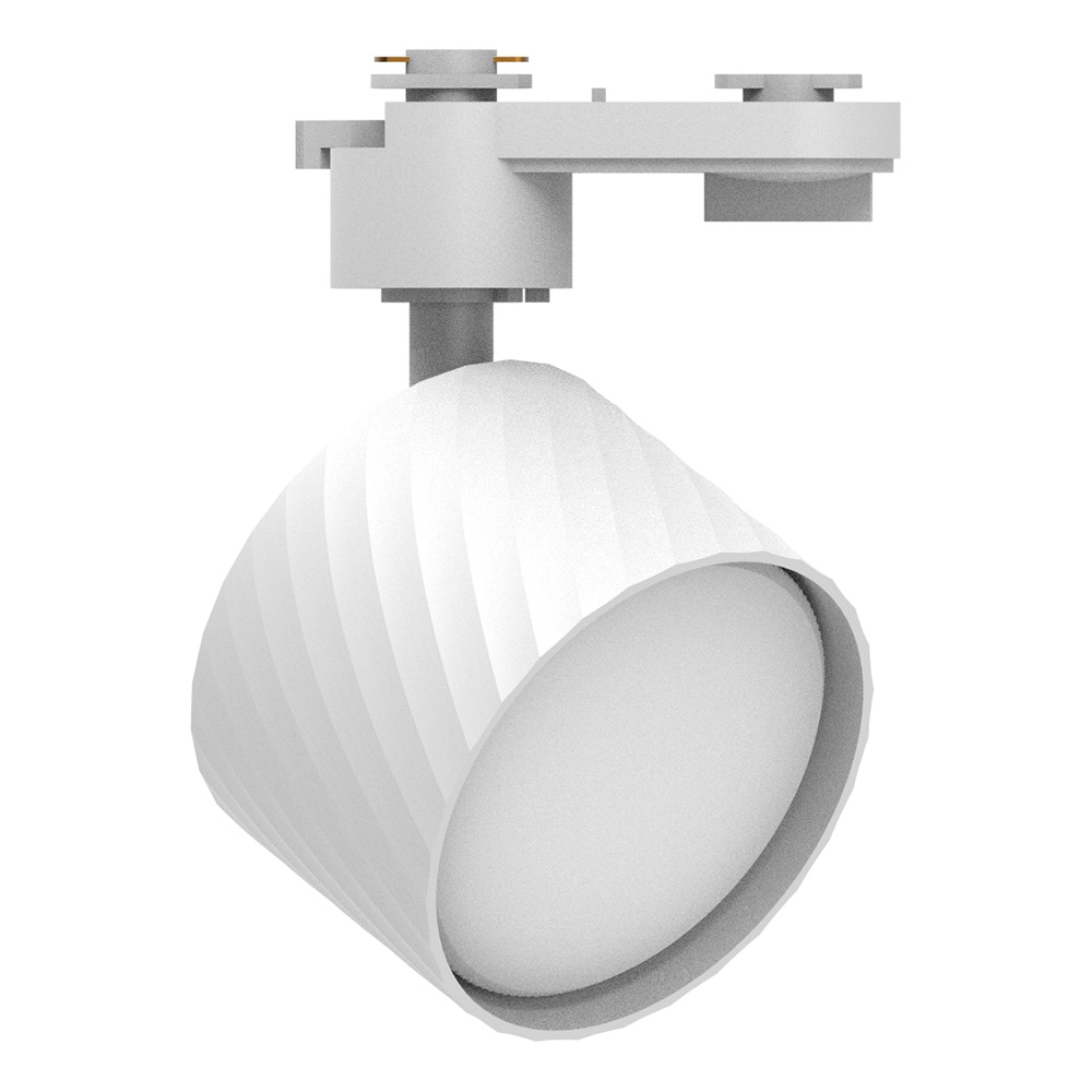 Светильник Feron AL125 трековый однофазный на шинопровод под лампу GX53, белый