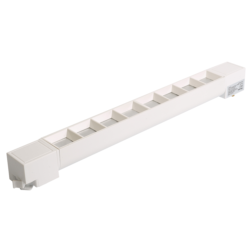 Светодиодный светильник Feron AL230 трековый однофазный на шинопровод 20W 4000K 60 градусов белый серия LensFold